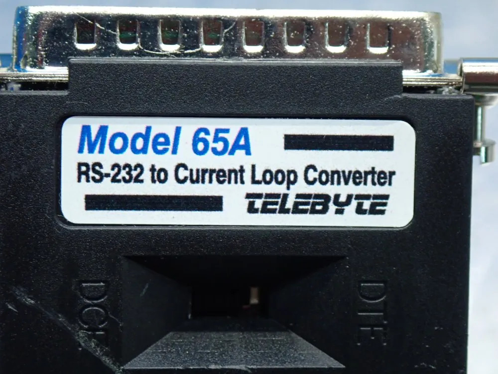 TELEBYTE CURRENT LOOP CONVERTER 65A