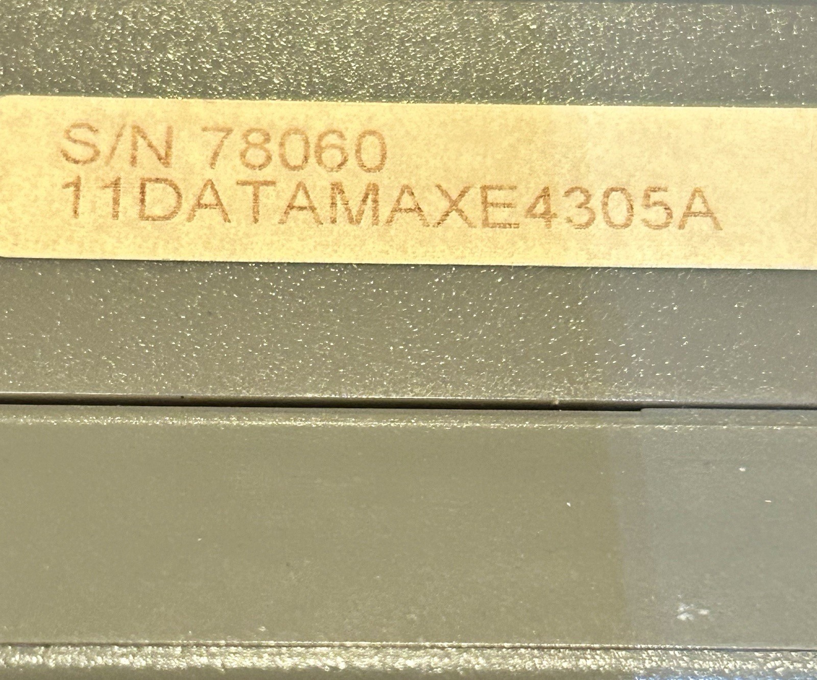 Datamax-O'Neil E-Class Mark III E-4305A Thermal Label Printer Ethernet USB