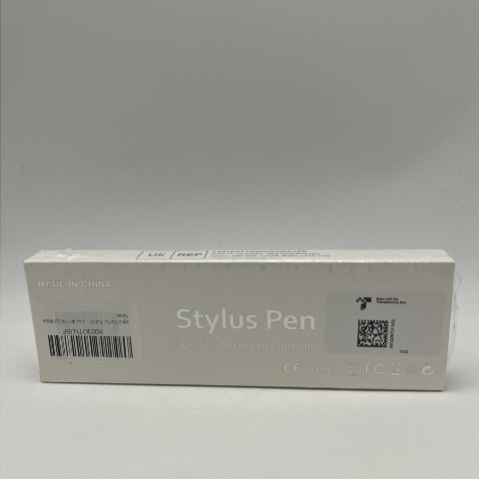 Active Stylus Pen for Apple iPad 9th Gen Mini 5/6 Superfine Nib White - NEW