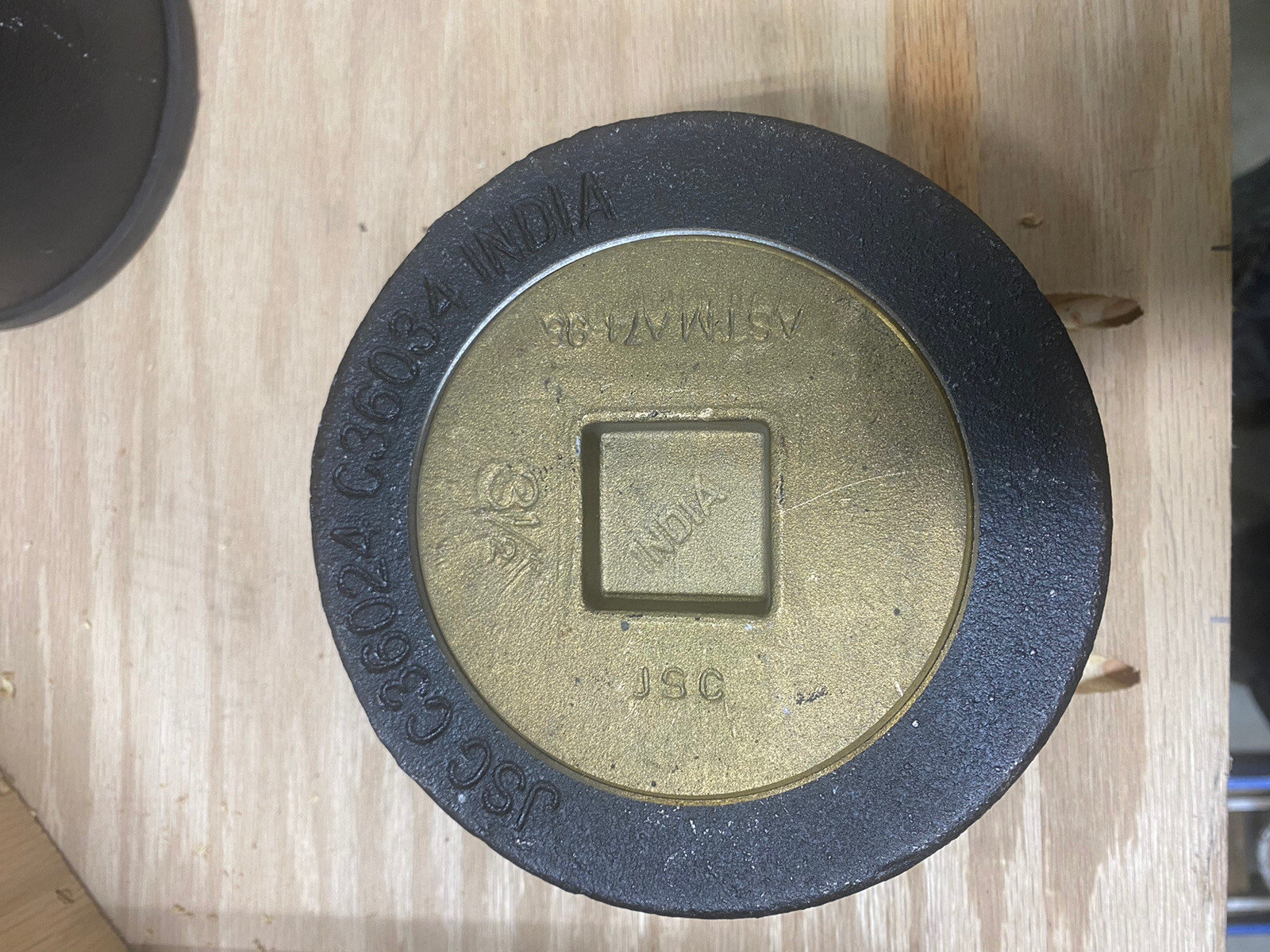 4" Schedule 40 Push-On Cleanout Less Gasket with Countersunk Plug - 3" Height,Pa