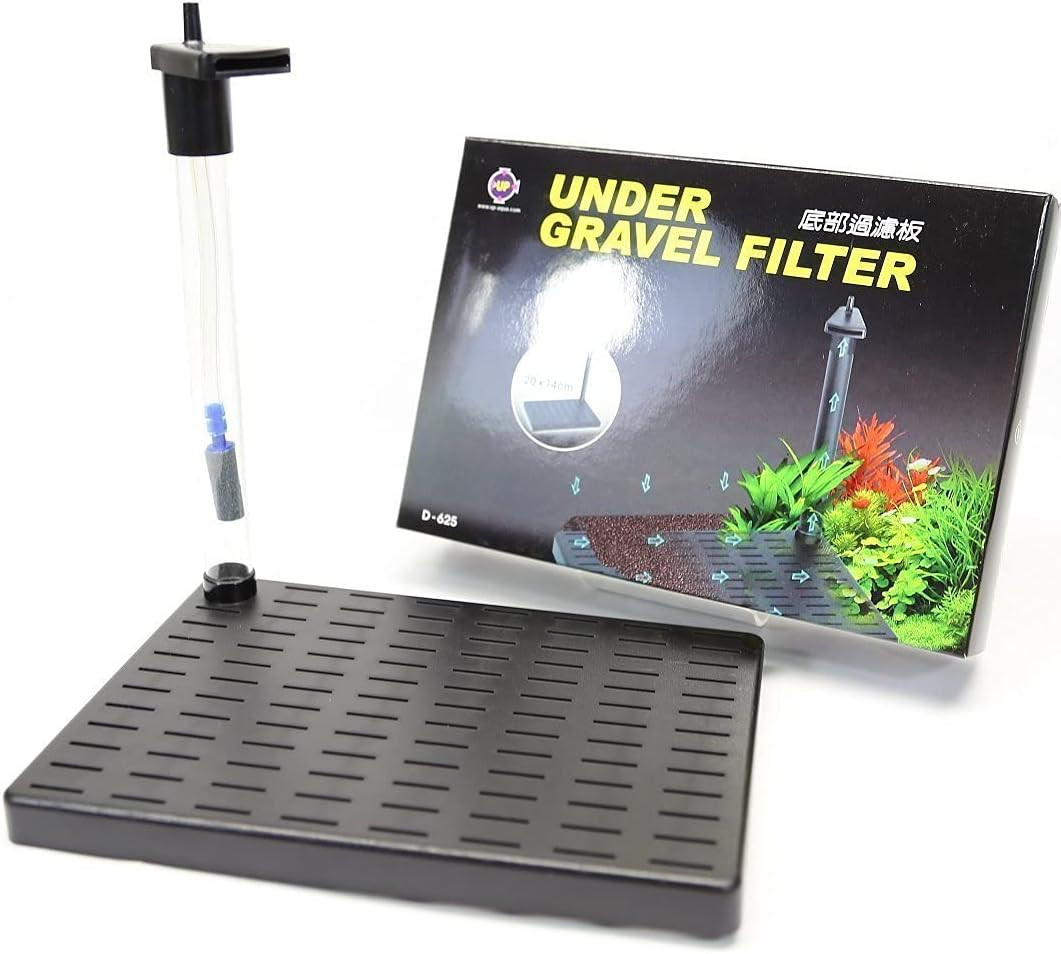 under Gravel Filter 7.8"X5.5" Undergravel Filteration for Fish Tank Air Pump