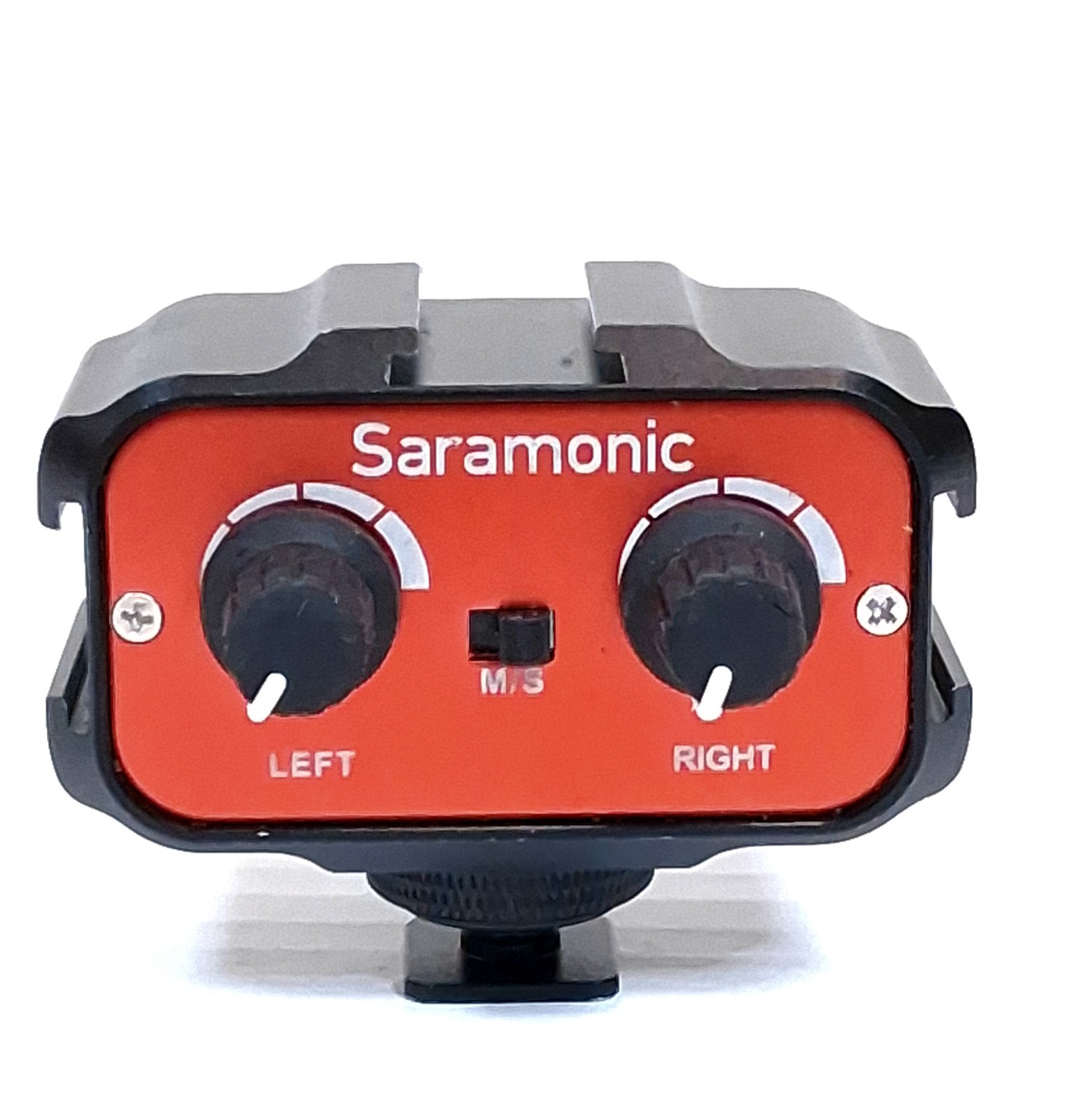 Saramonic SR-AX100 Battery-Free 2-Channel On-Camera 3.5mm Audio Mixer for Camera