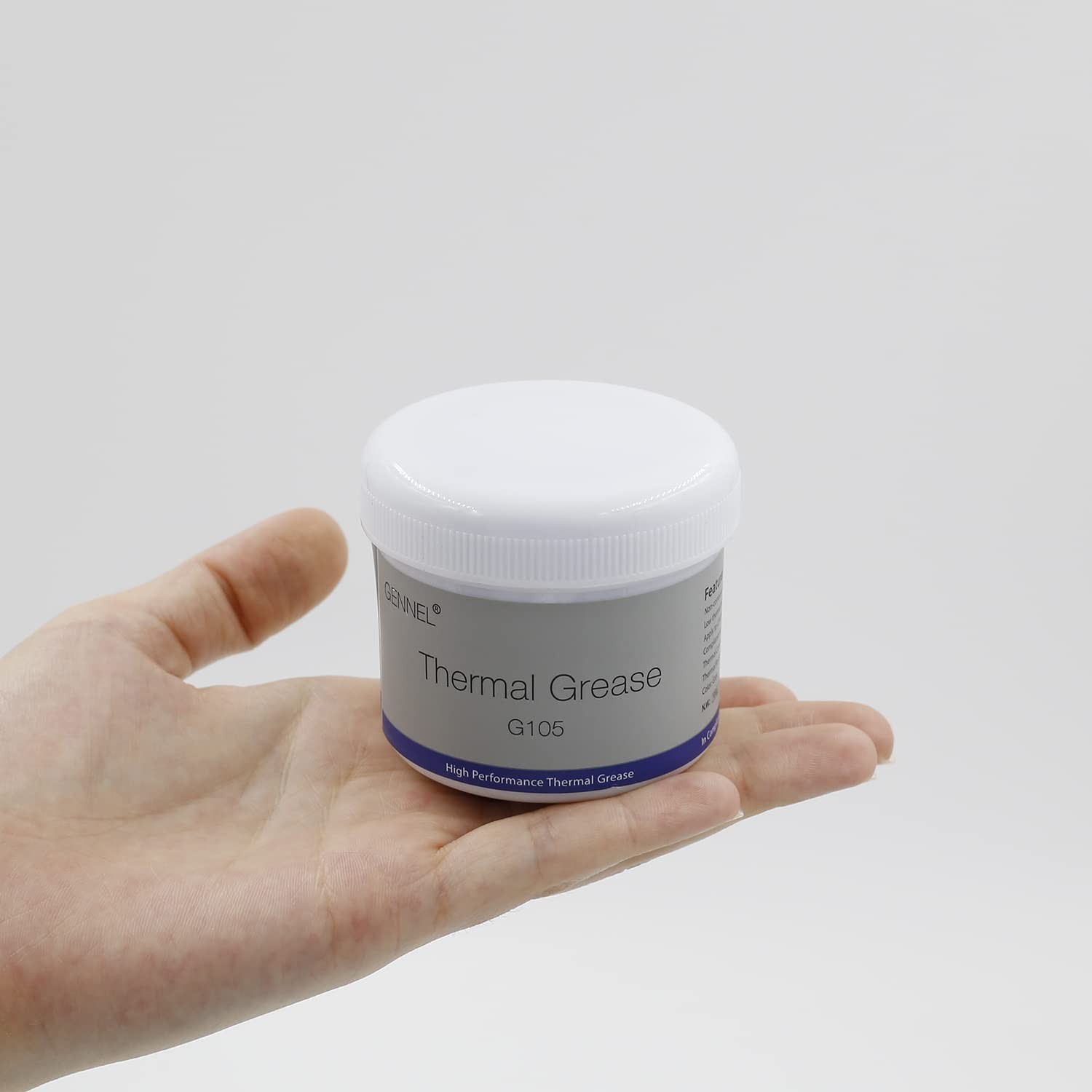 GENNEL G105 100grams Grey Thermal Paste, Heatsink CPU 100 Grams