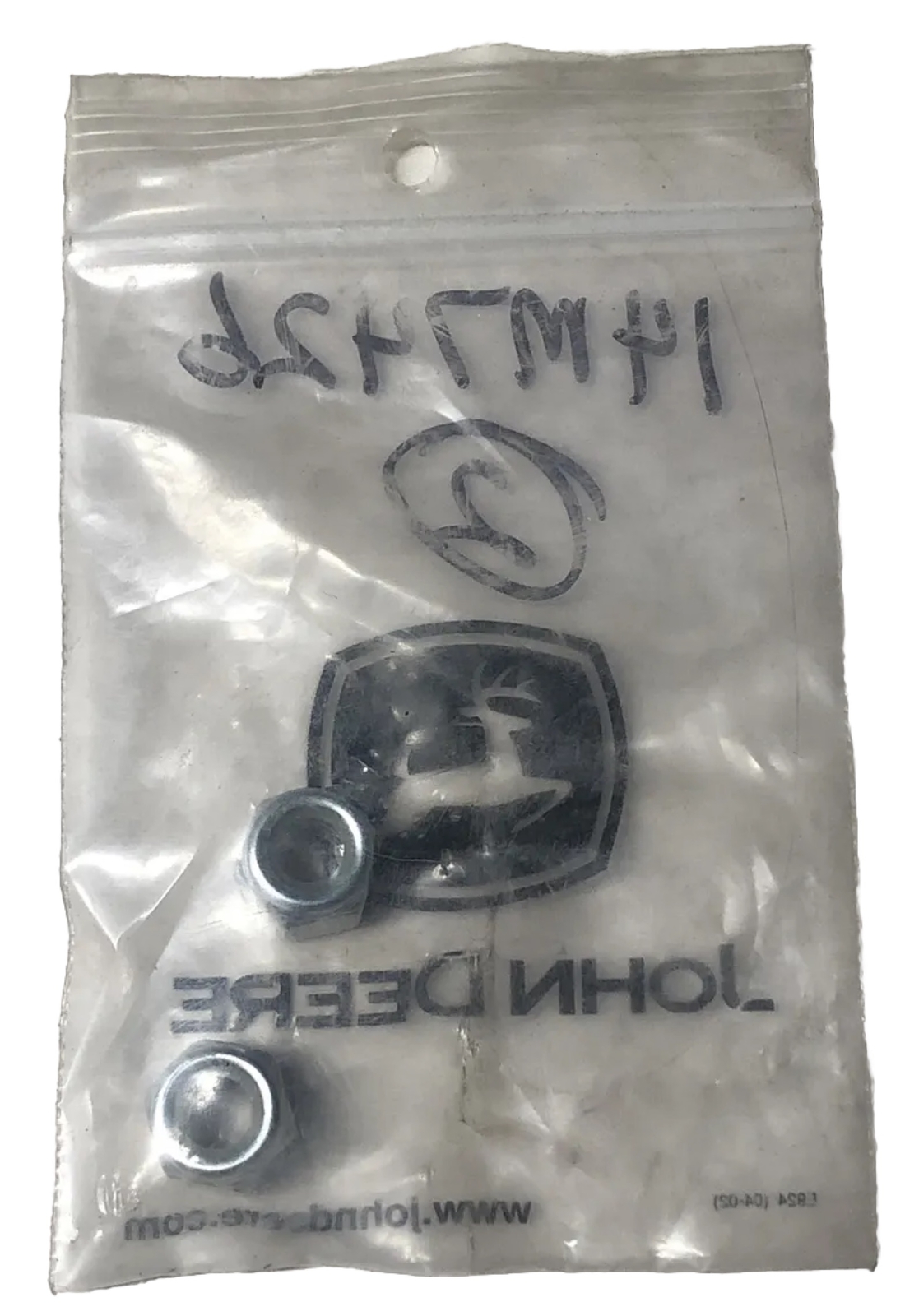 John Deere 14M7426 Nut - Bag of 2