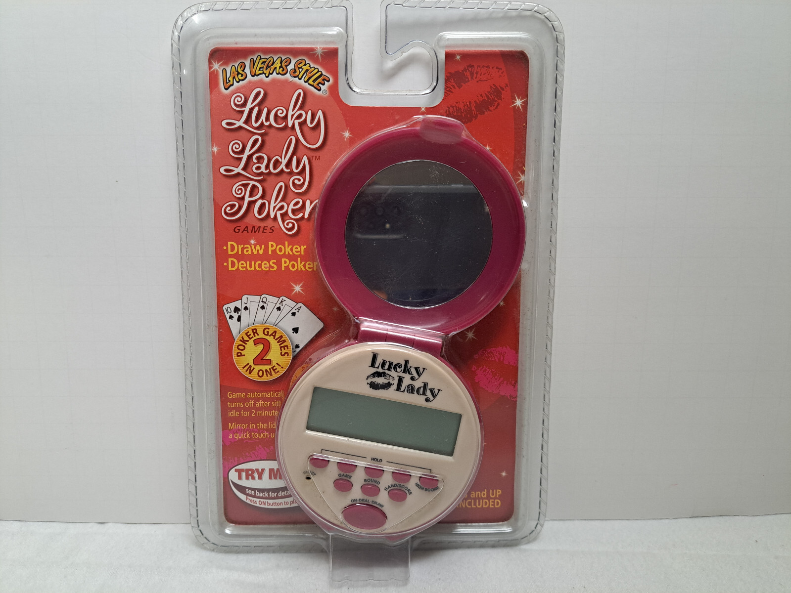 JJT - Lucky Lady Poker Game (Las Vegas Style With Mirror Lid) #27405