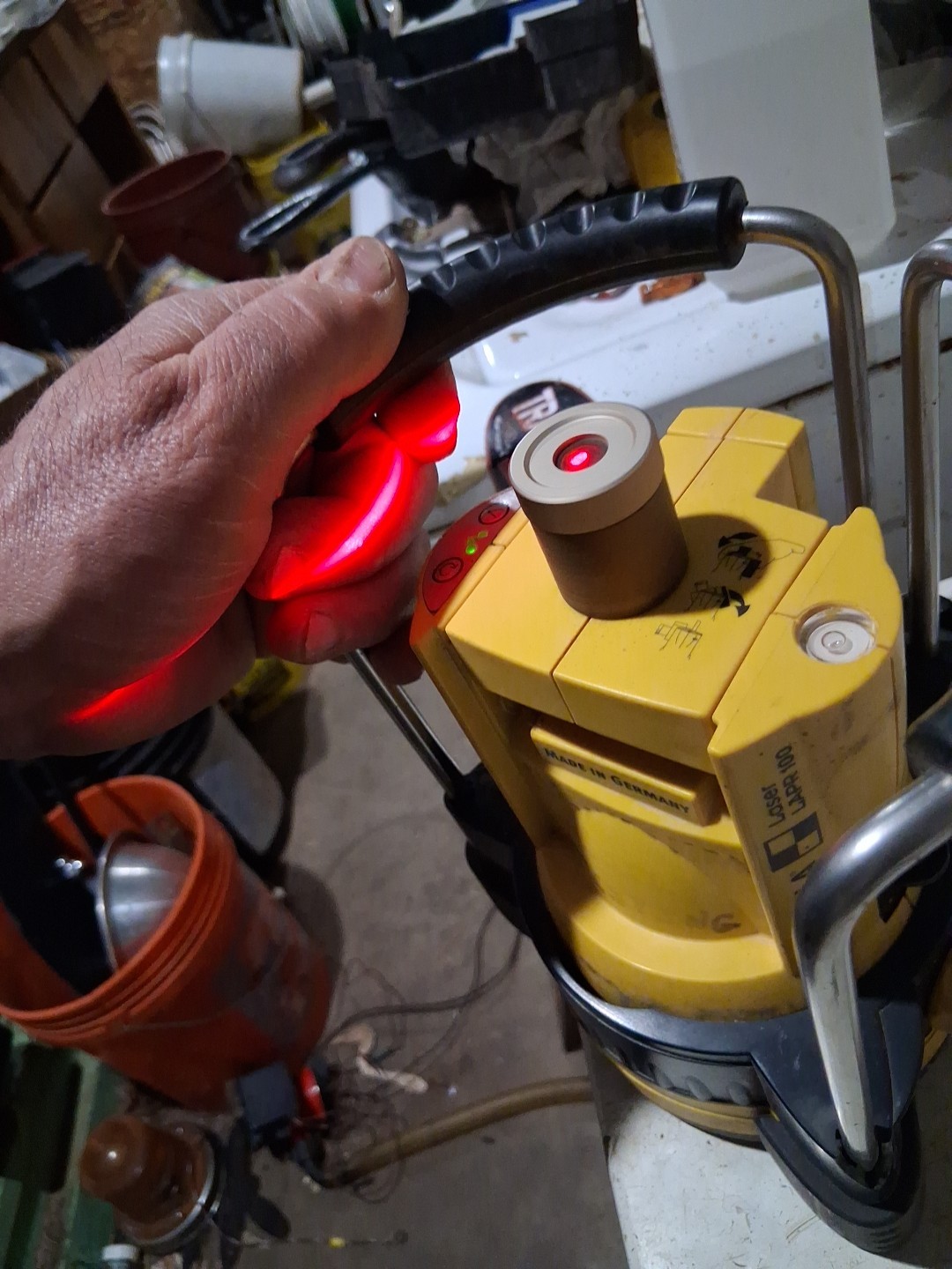 STABILA LAPR 100 ROTATING LASER LEVEL MADE IN GERMANY