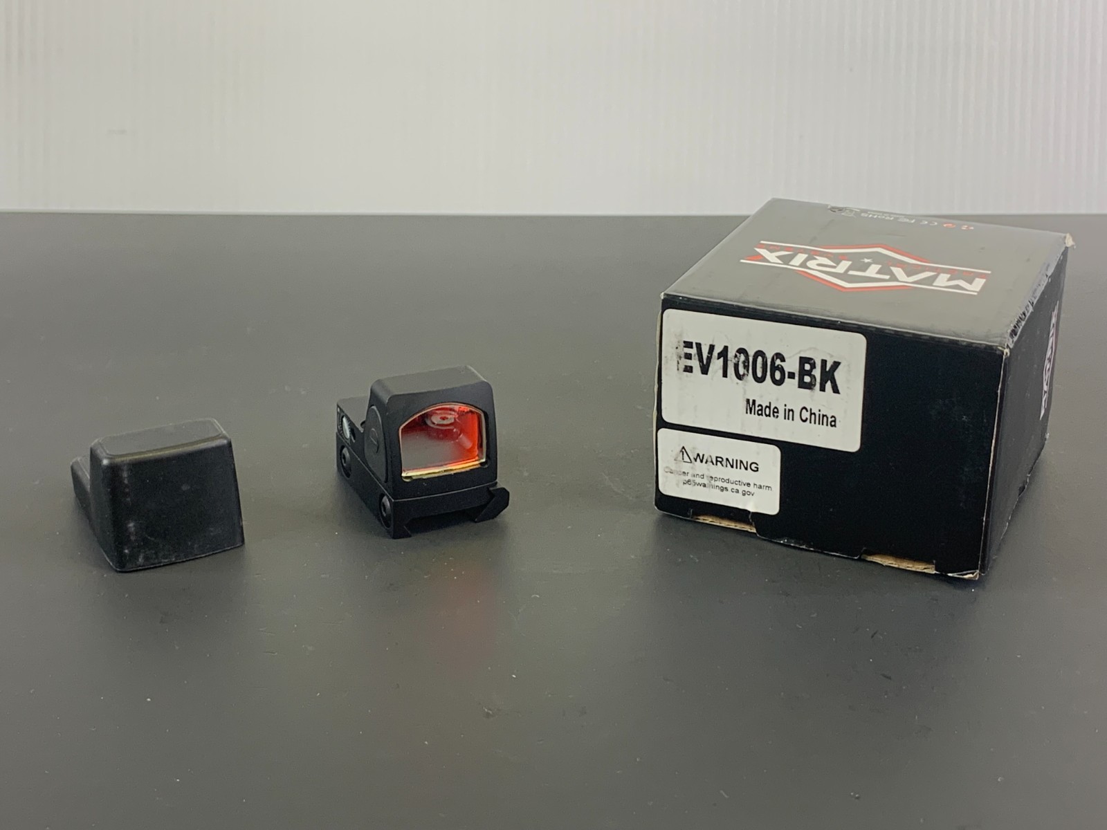 Matrix Dot Sight "MDS" Flat Top Low Profile Red Dot Sight (Color: Black)