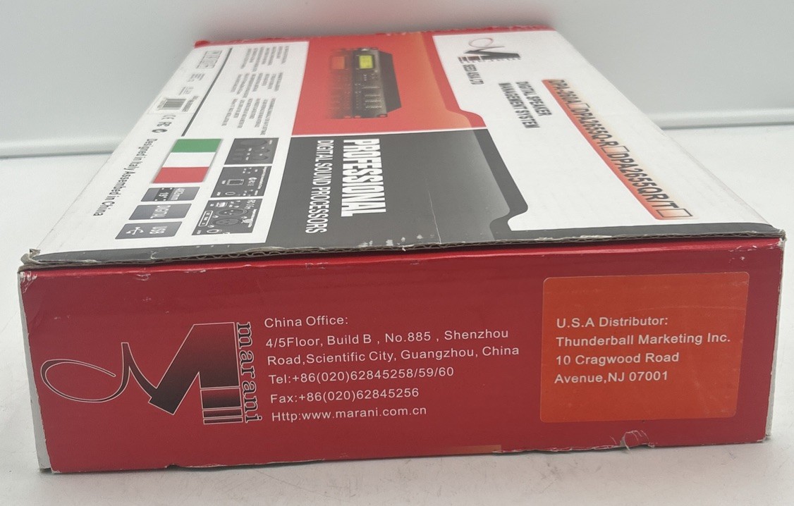 MARANI DPA2655QR 2 XLR Inputs - 6 XLR Outputs Computer Controlled Digital