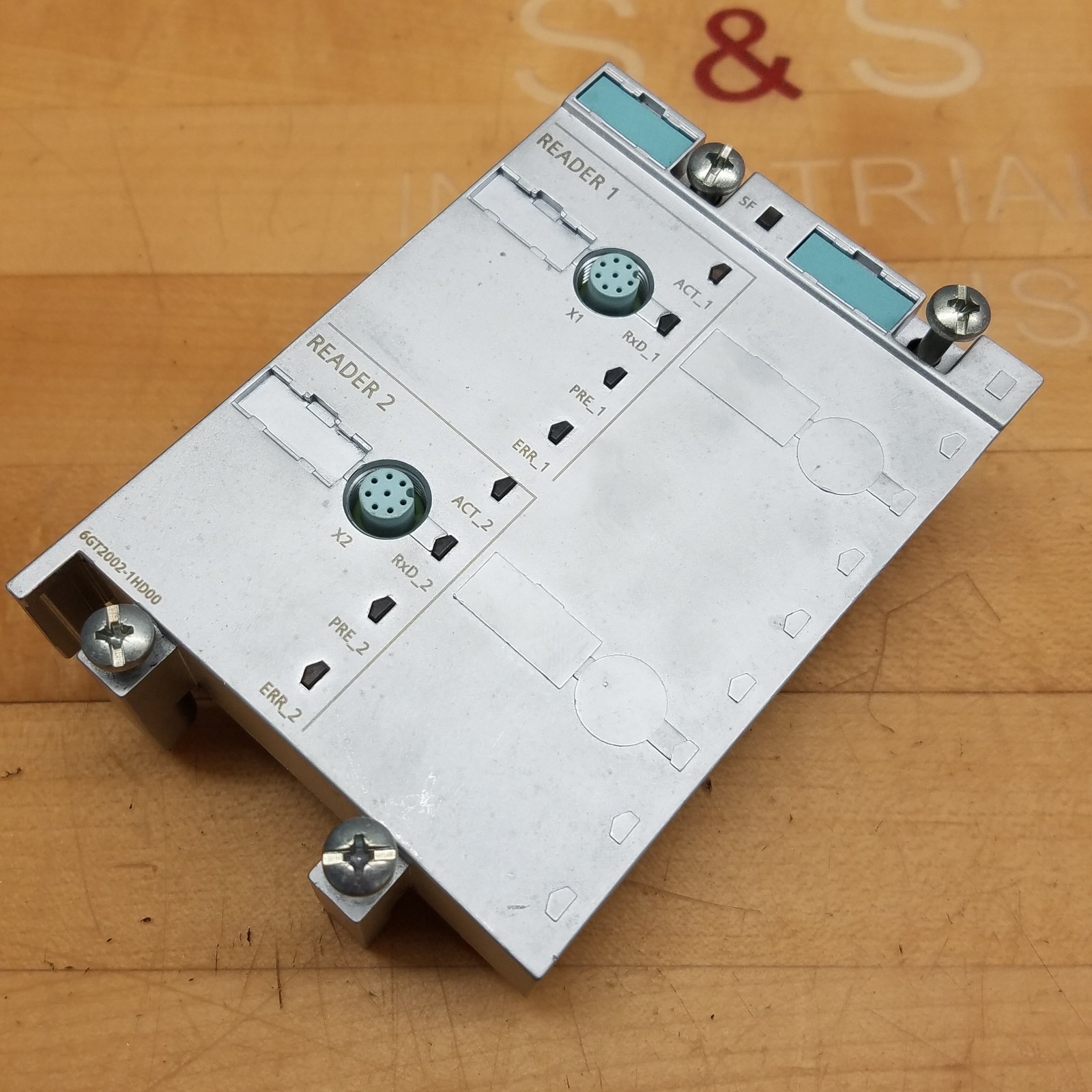 Siemens 6GT2002-1HD00 Simatic RFID Connecting Block, SIMATIC RF170C - USED