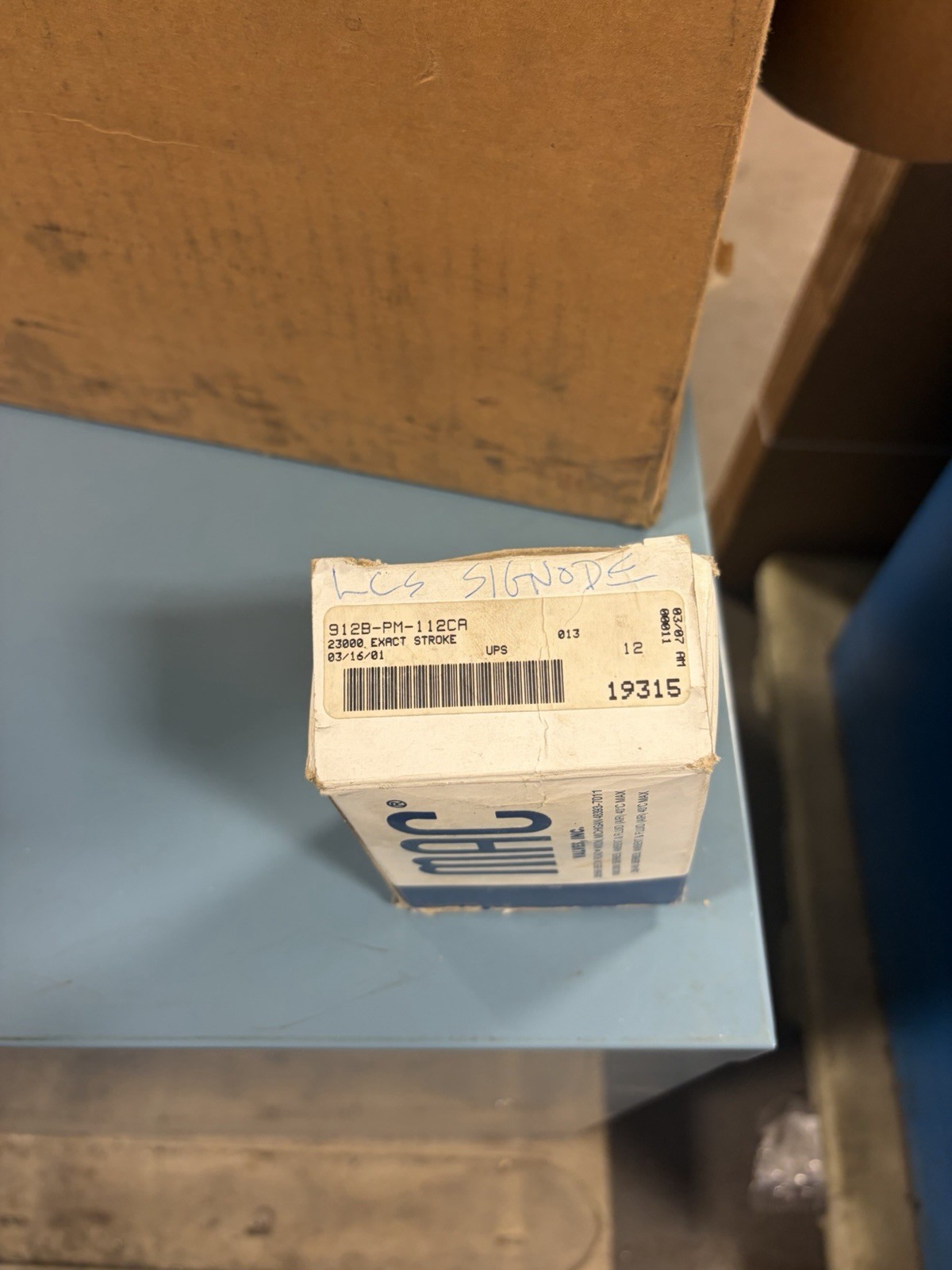 NEW MAC 912B-PM-112CA 110/120V 25-150PSI
