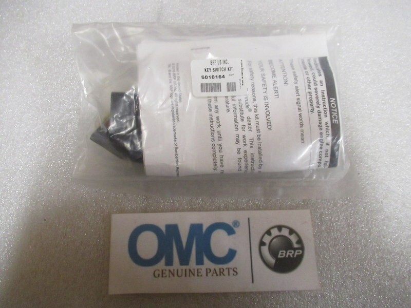Evinrude Johnson OMC 5010164 Key Switch Key OEM New Factory Boat Parts