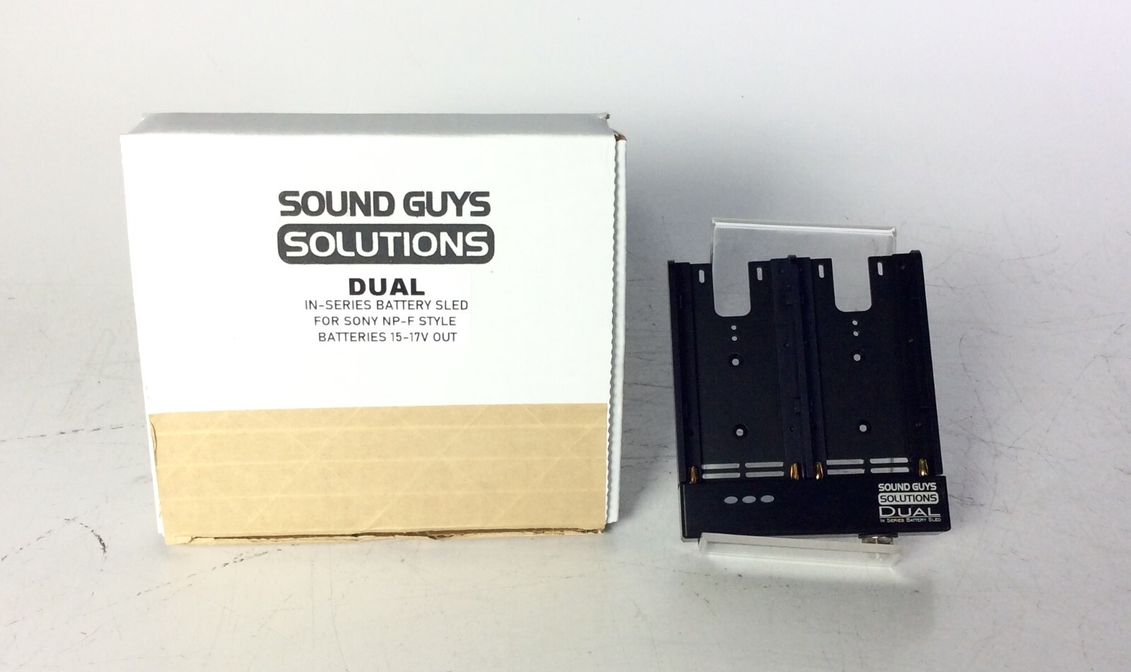 Sound Guys Solution Dual bay NP-F style battery charger