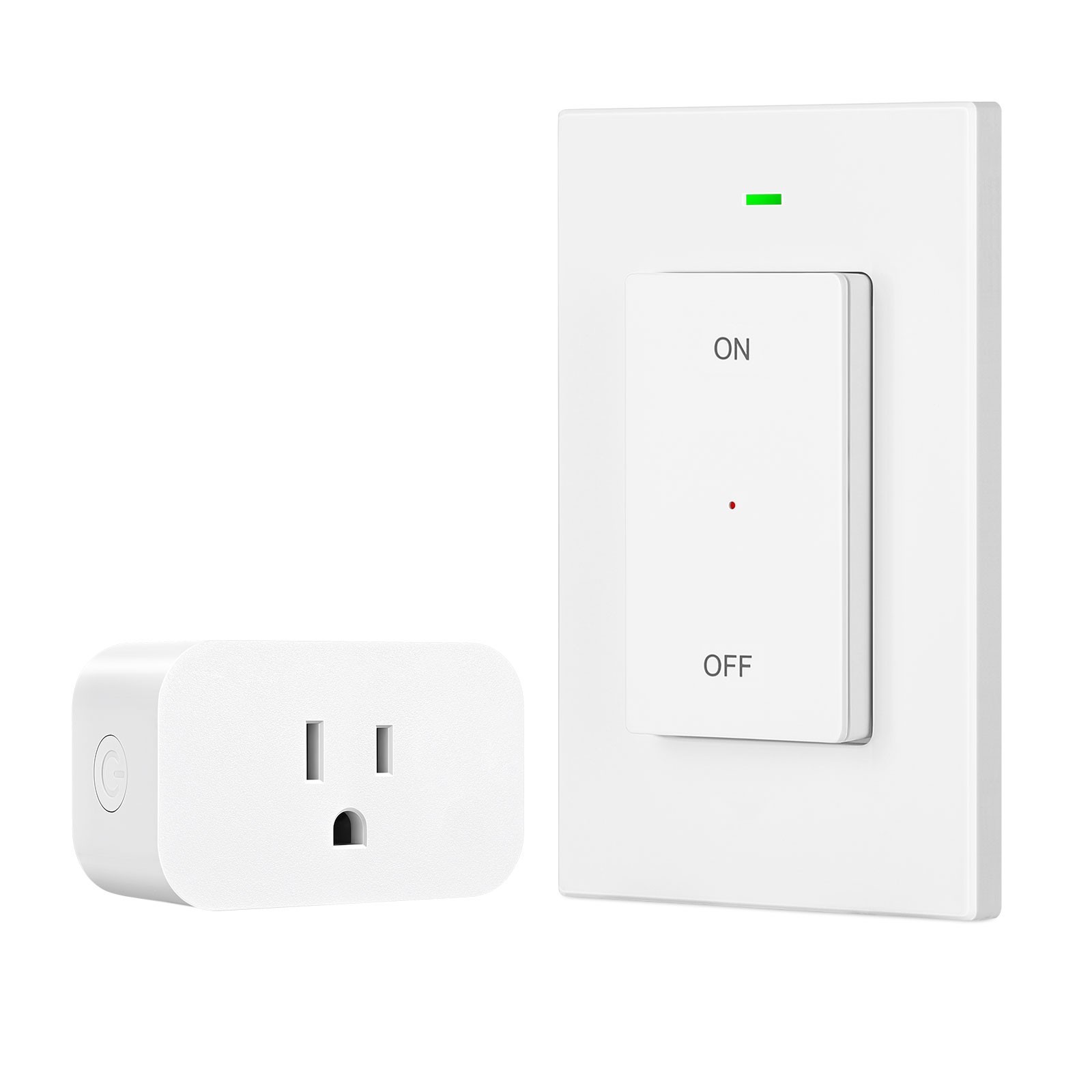 DEWENWILS Wall Mounted Light Switch Plug in for Halloween Decorations Indoor