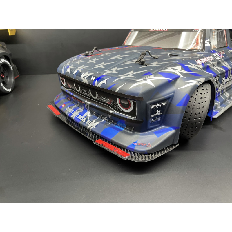 STP1129CF INFRACTION 1/7 FRONT SPLITTER CARBON FIBER