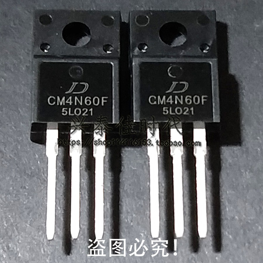 10PCS CM4N60F 4A/600V TO-220F N-Channel Field Effect Triode