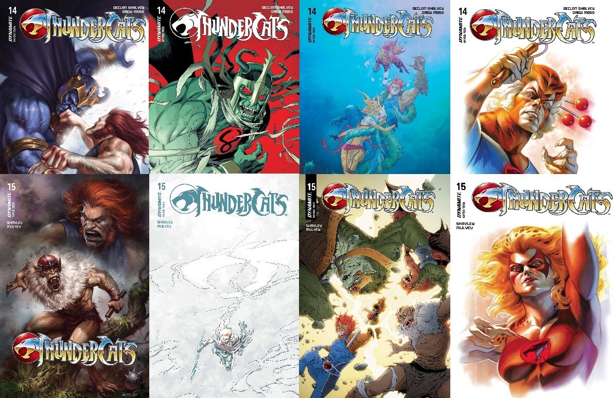 THUNDERCATS  #14 - #25 & Specials  (2024)  Cover Select   DYNAMITE
