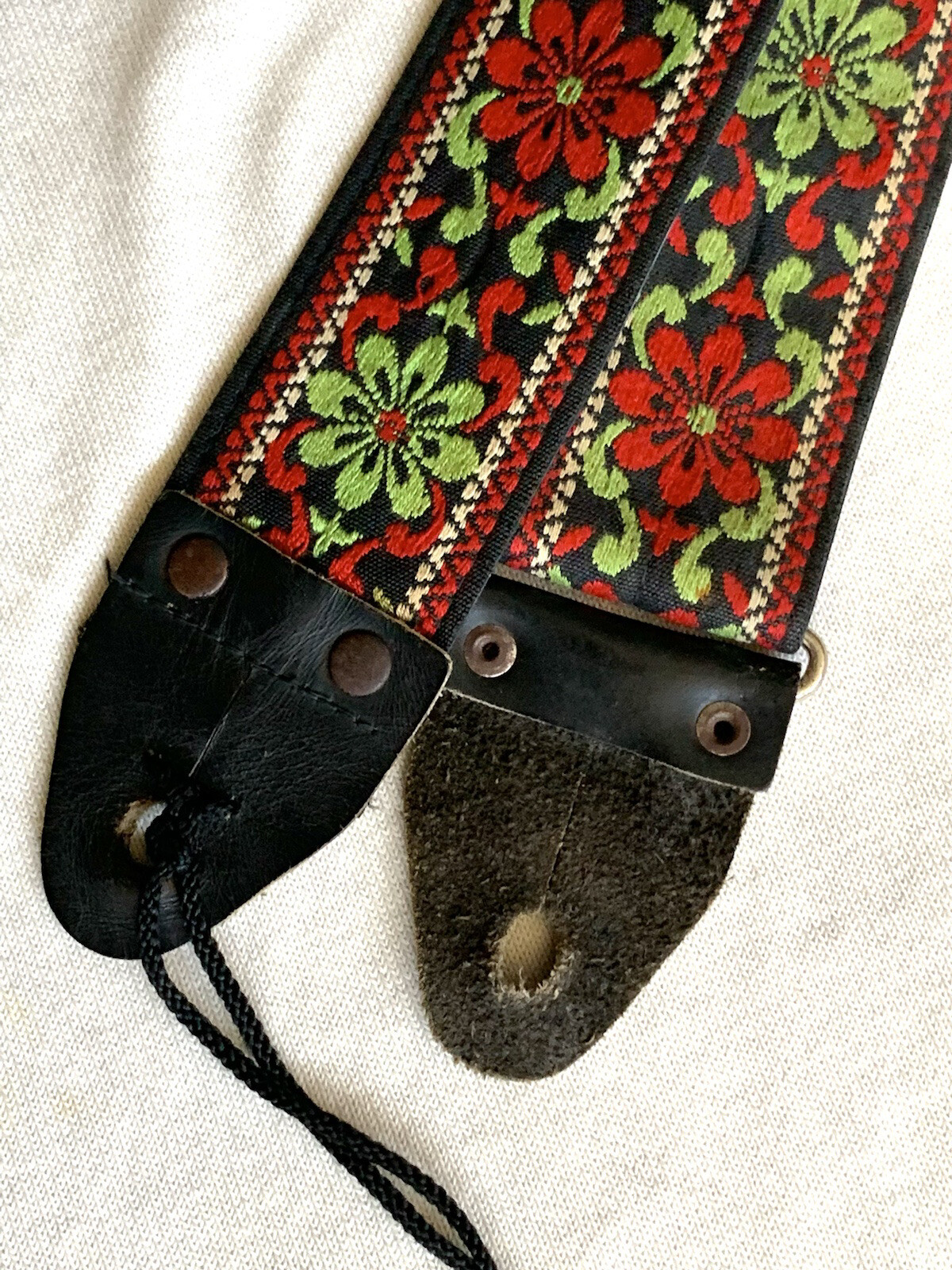 Vtg Kent Hippie Hootenanny ACE Style Woven Guitar Strap Made in Japan
