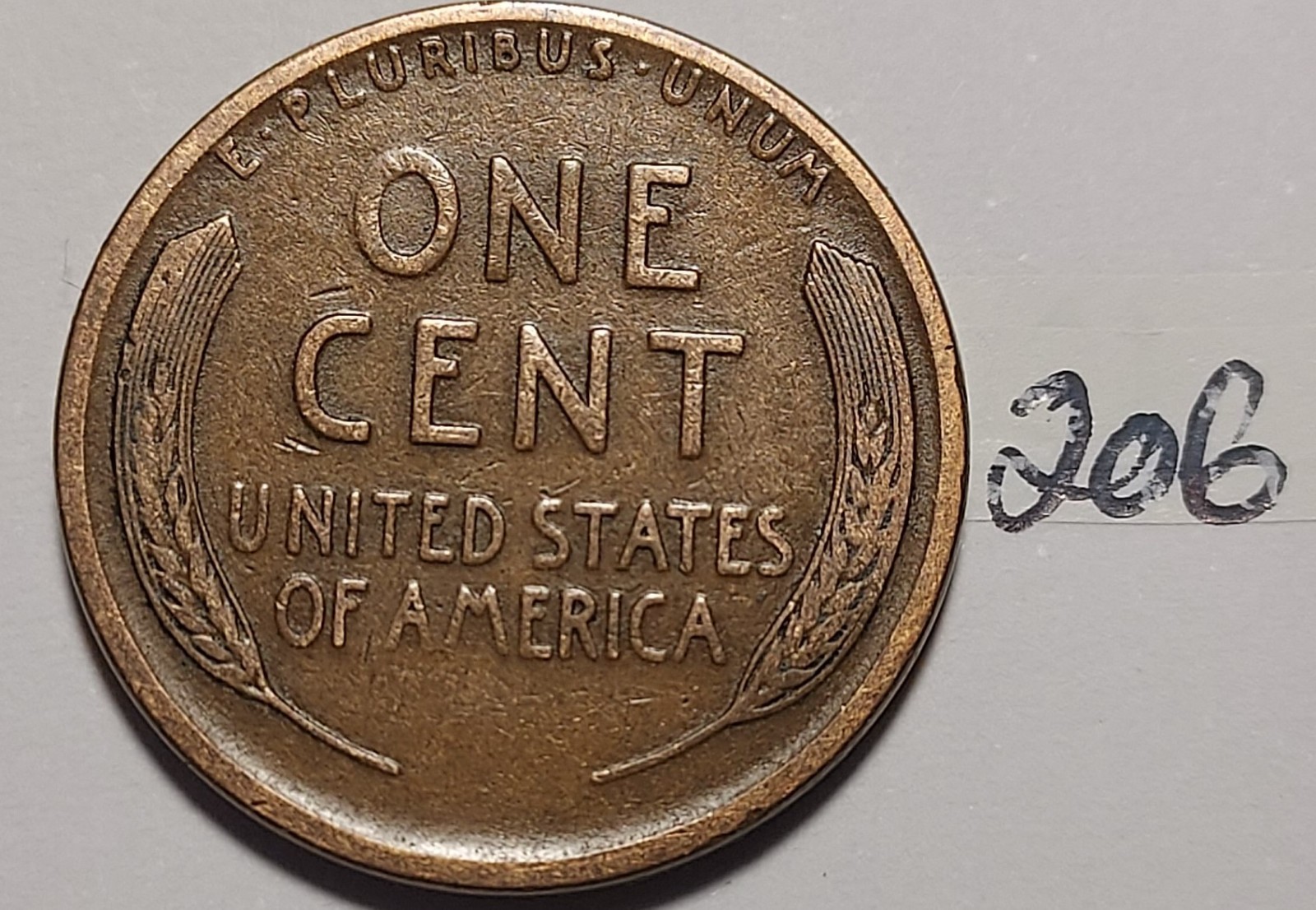 1920-S Lincoln Wheat Cent #206