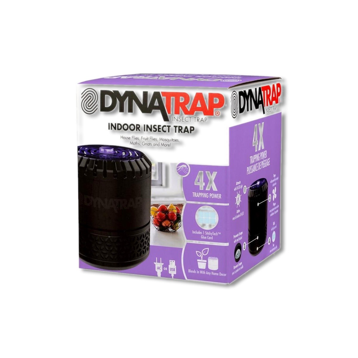 DYNATRAP Insect Trap Indoor Ultralight 600 sq ft 8 DT152
