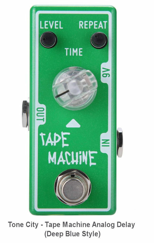 Tape Machine Delay From Tone City Mighty Mini Fast US Ship No wait times!