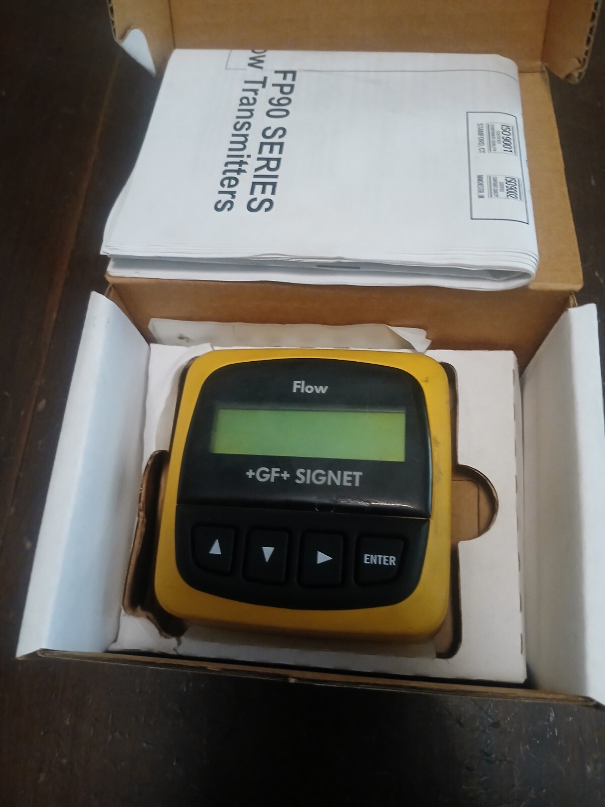 Omega Transmitter Flow Panel FP90-1, FP90, GF + Signet