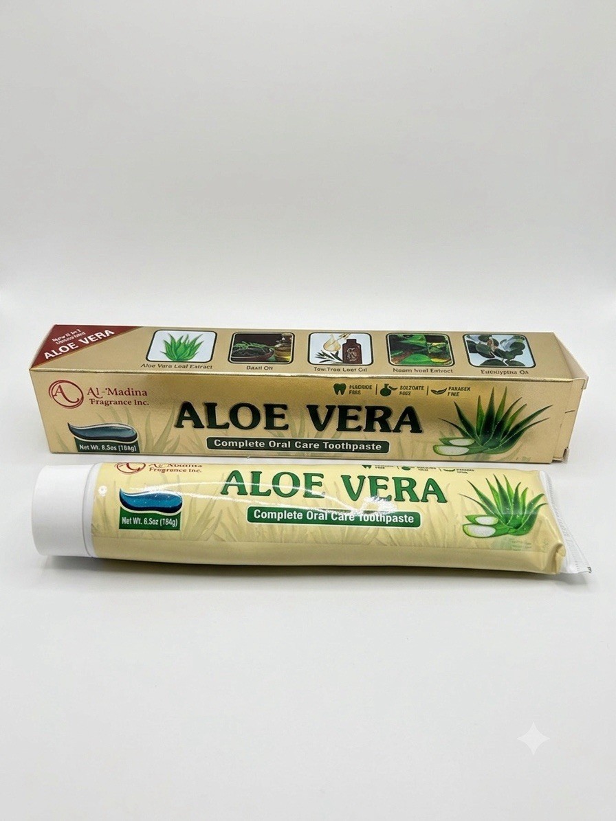 Al Madina Aloe Vera Toothpaste 6.5oz