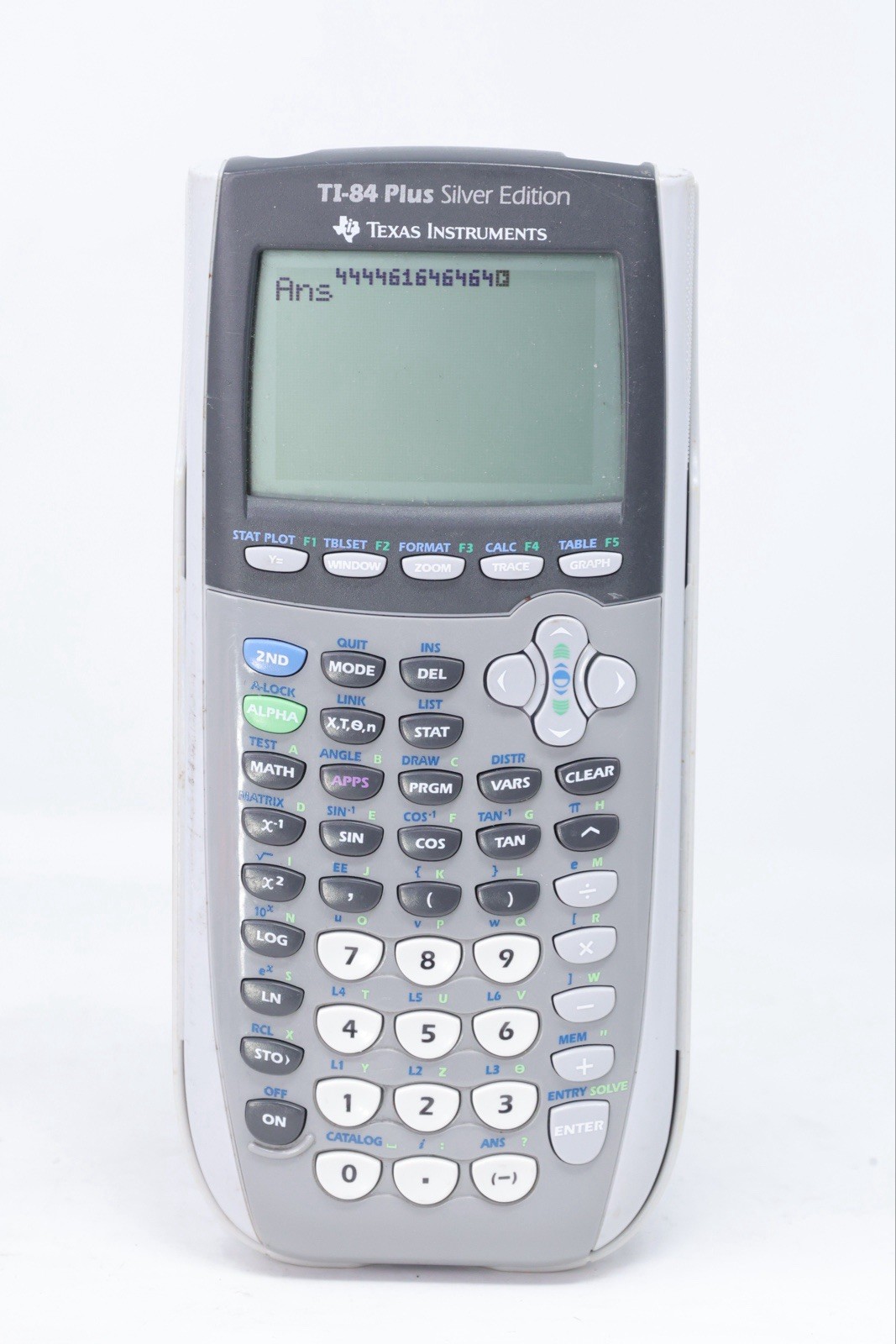 Texas Instruments TI-84 Plus Silver Edition Tested & Working