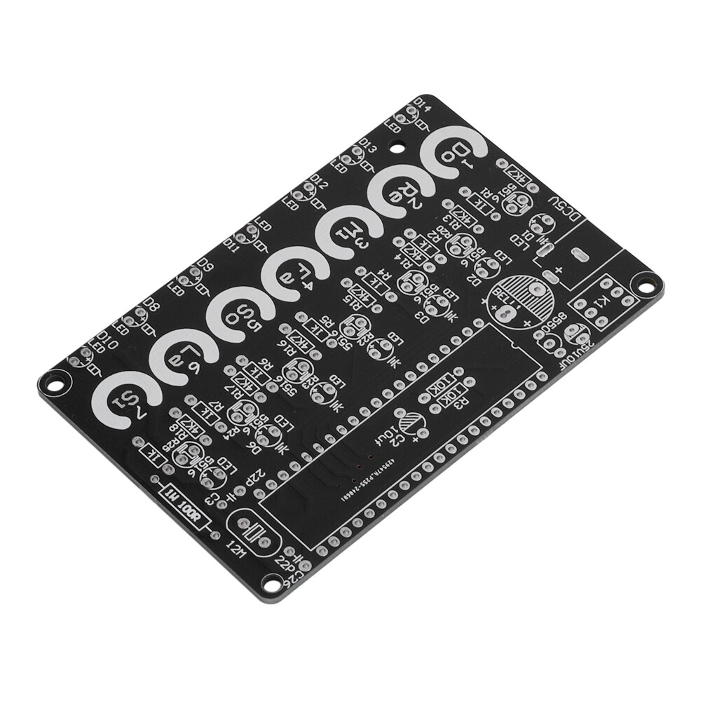 51 Microcontroller Stringless Optoelectronic Piano DIY Keyless Qin Welding Kits
