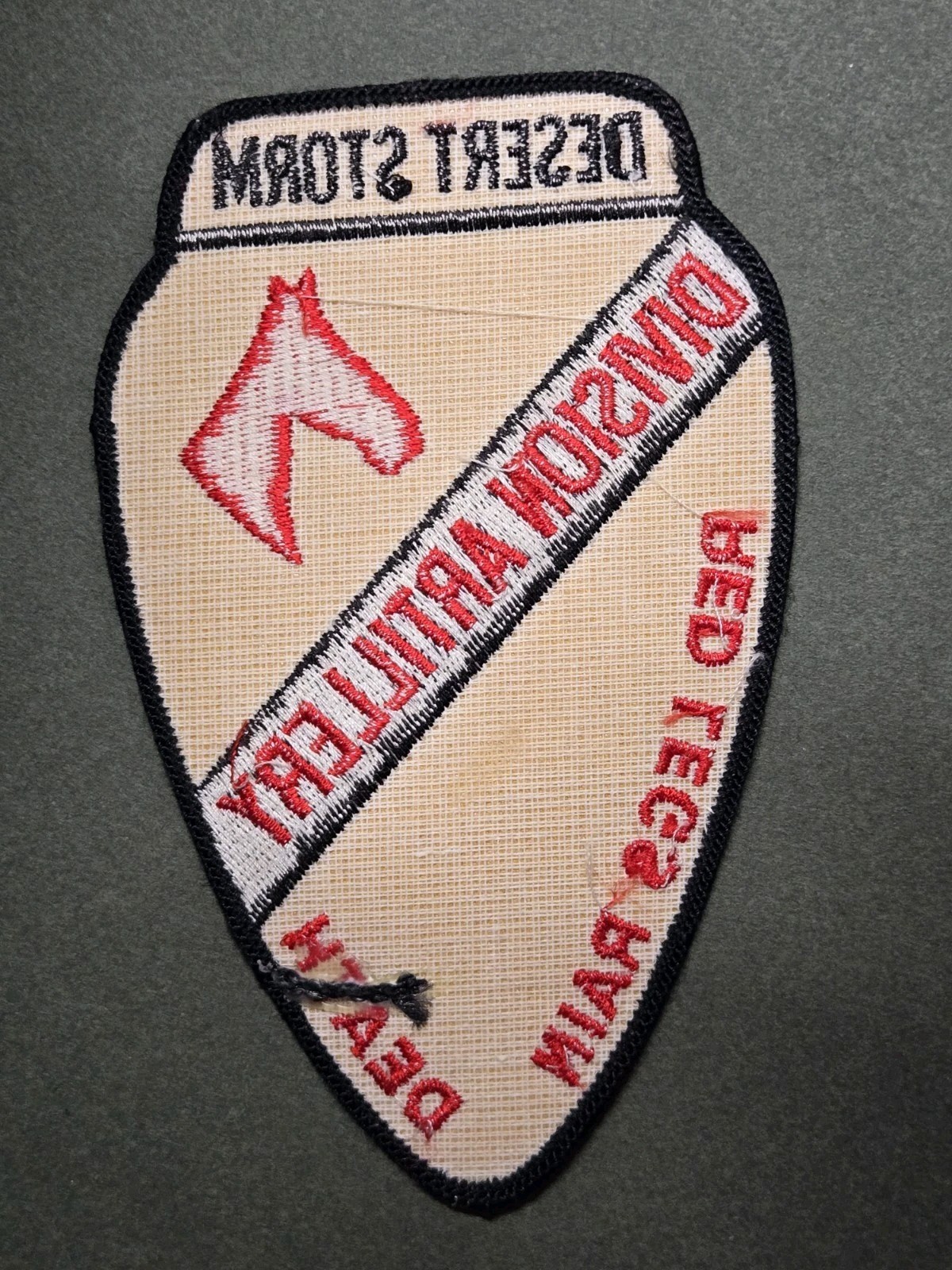 1st Cavalry Division Desert Storm Division Artillery Patch (105)