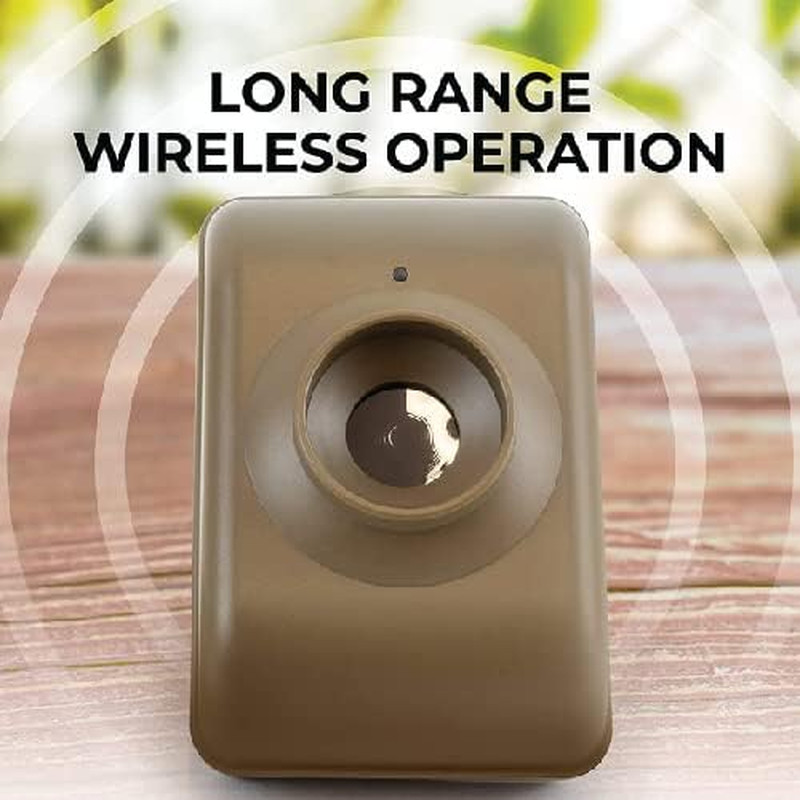 Wireless Driveway Alarm DCMA-4K Plus 1-Mile Motion Sensor Kit | Motion Detector,
