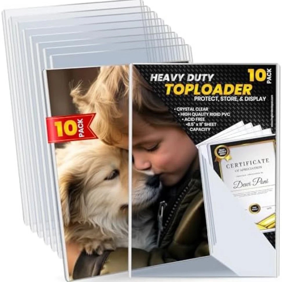 100 Pack Comic Book Top Loaders Protector Hard