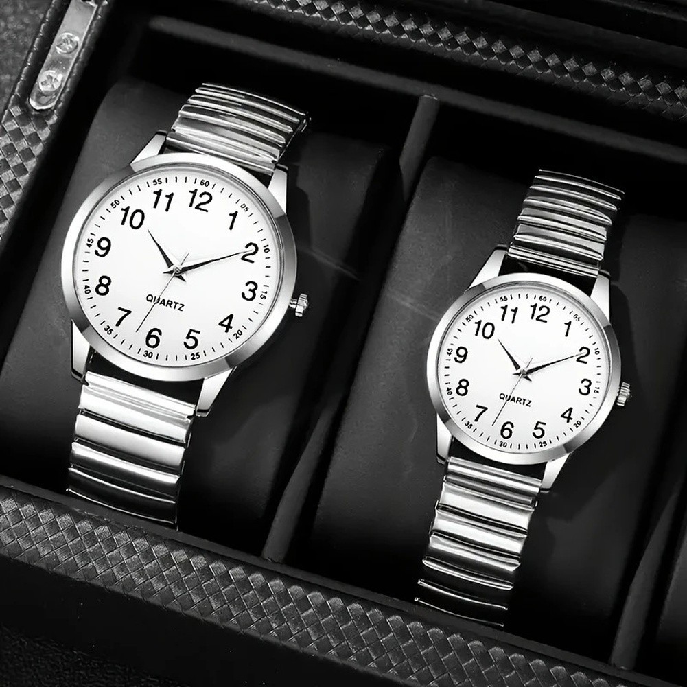 Elastic Band Watch Alloy Case Watch Casual Occasion Watch Daily Use Watch
