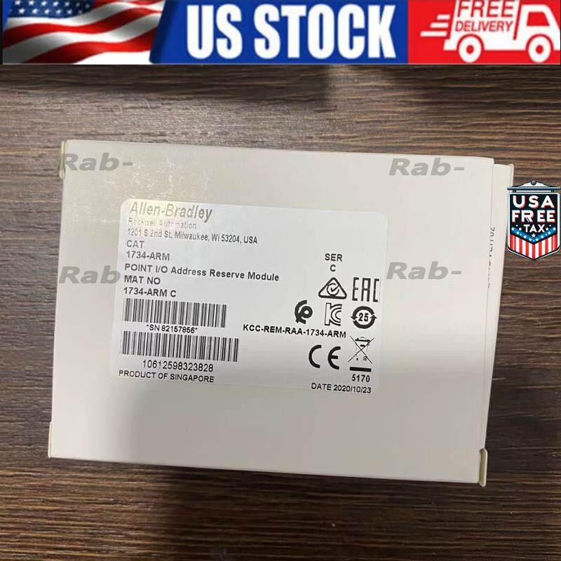 NEW 1734-ARM AB POINT I/O Address Reserve Module 1734ARM AB US Free Tax