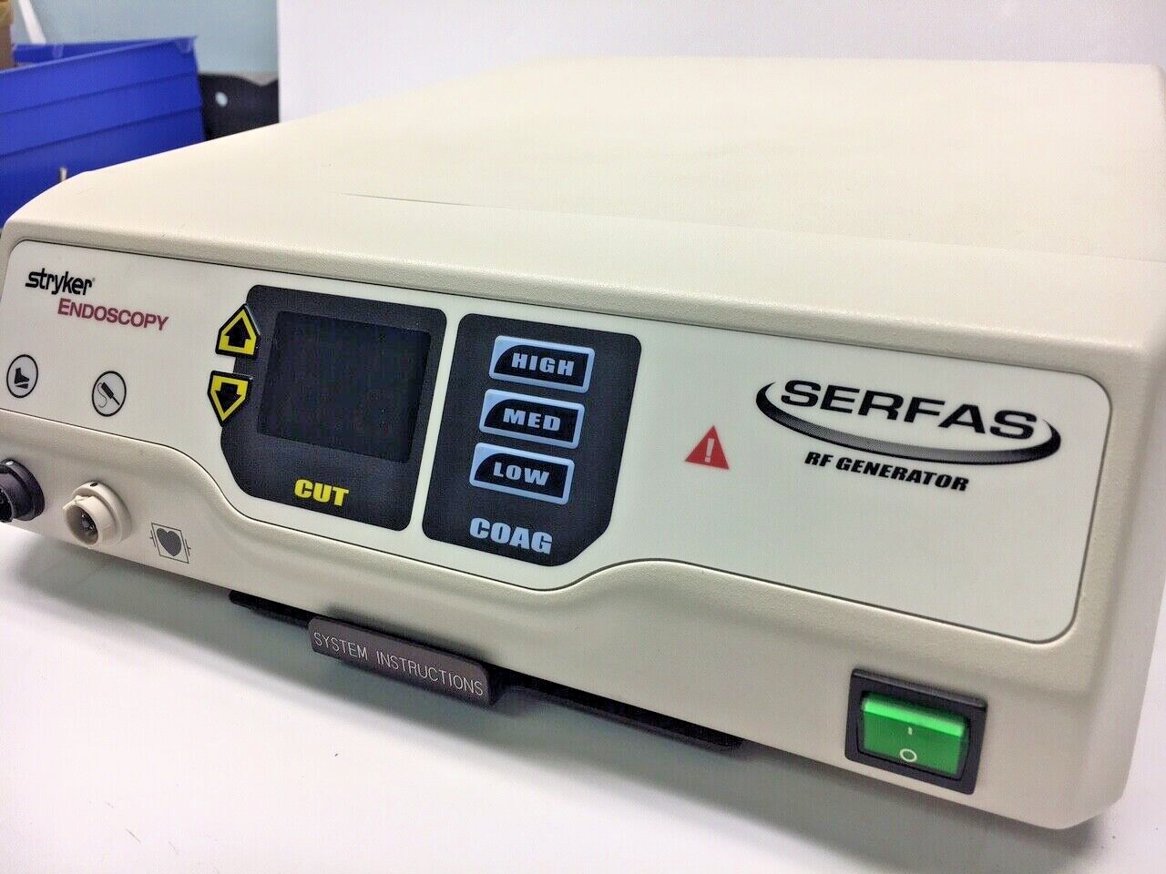 Stryker Endoscopy SERFAS RF GENERATOR Console -115, REF 278-100-000