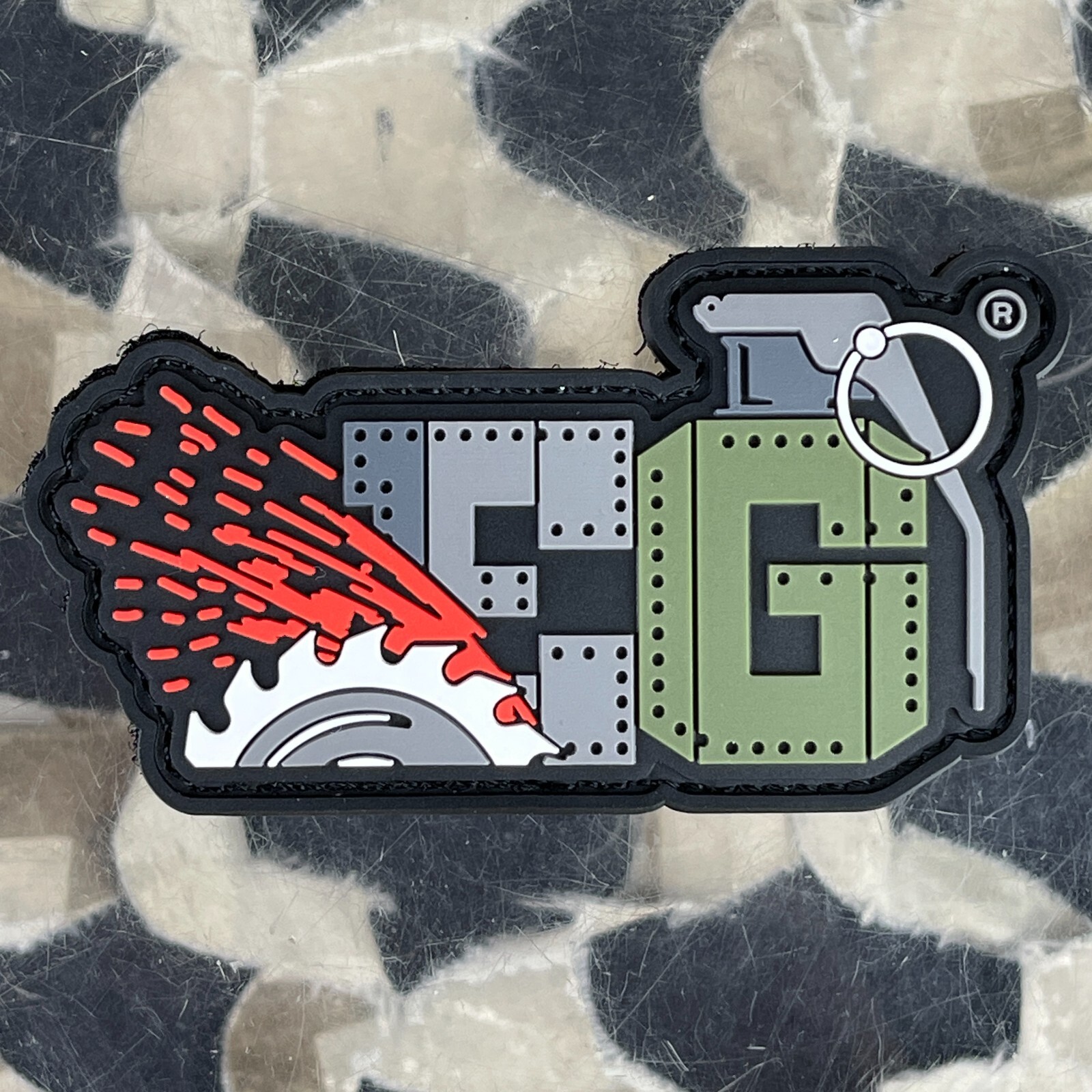 NEW Enola Gaye Mech Rubber Patch