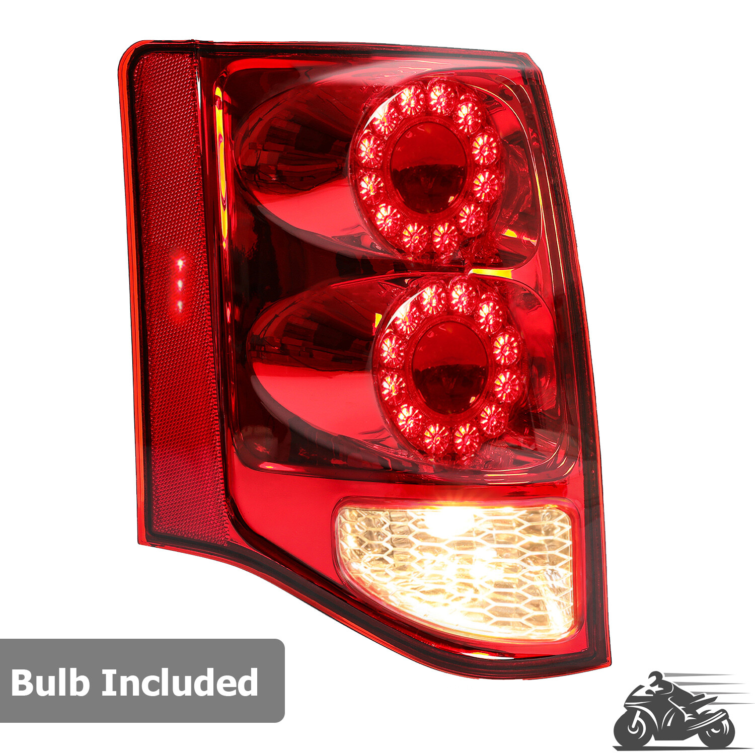 For Dodge Grand Caravan 2011-2020 19 LED Tail Light Brake Lamp Left Driver Side