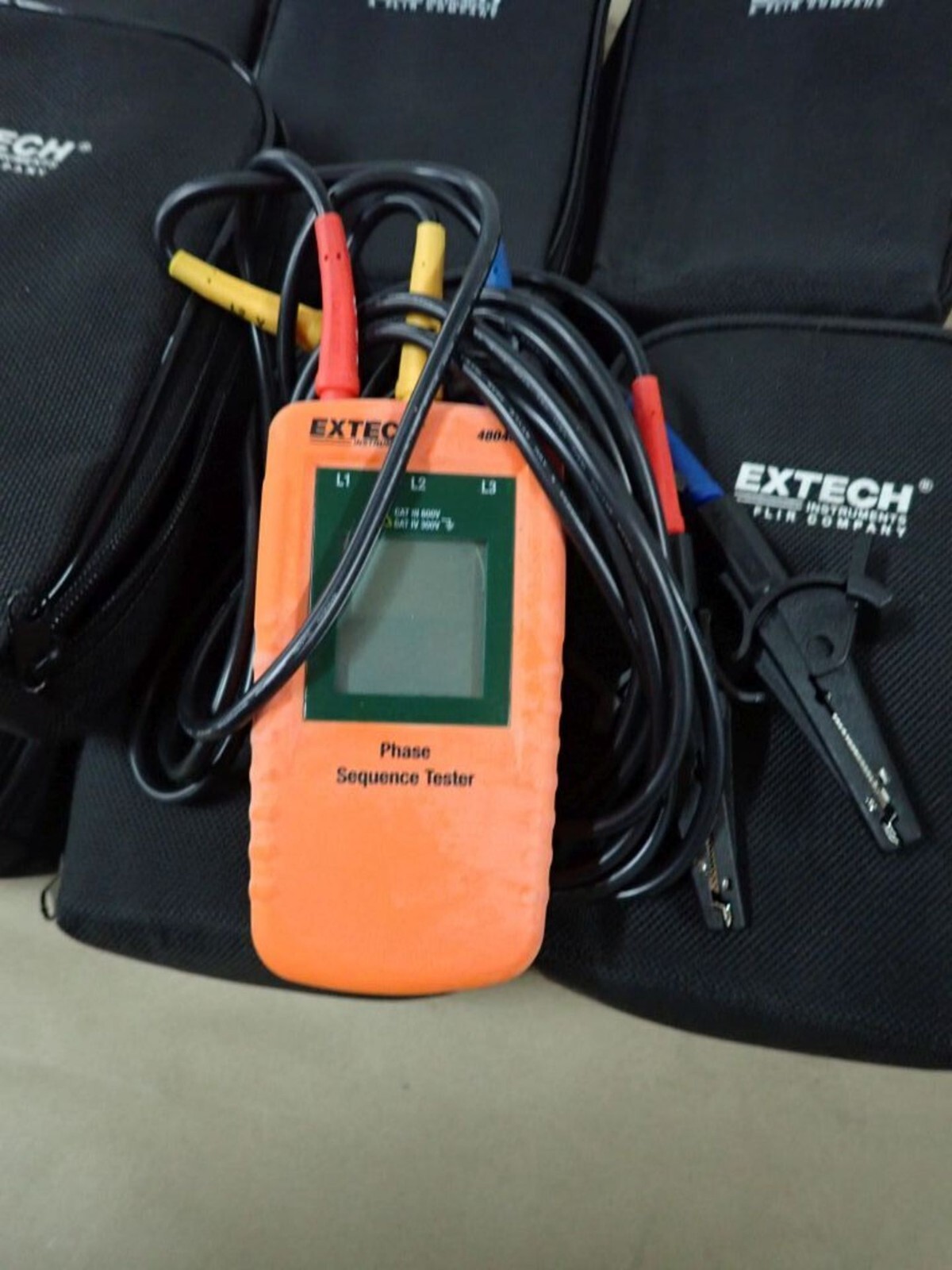 Extech 480400 Phase Sequence Tester with Soft Case