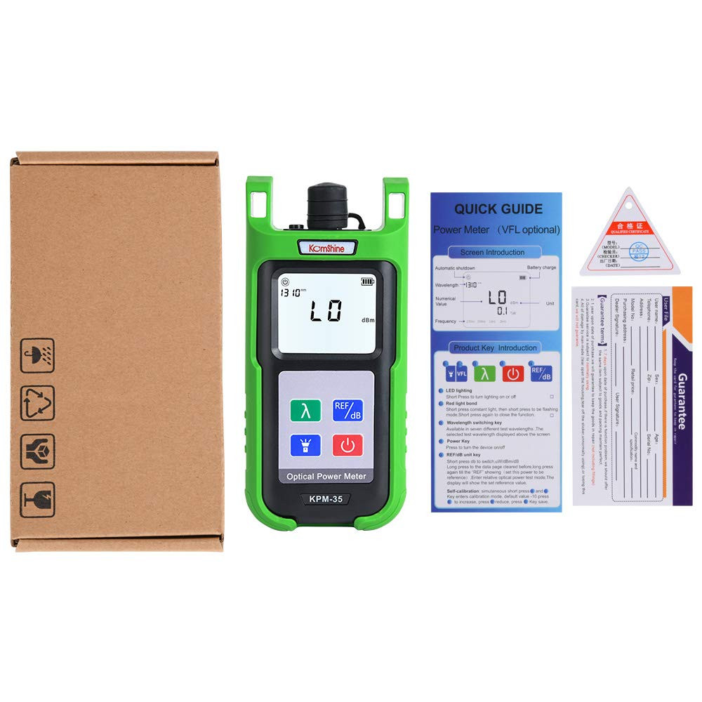 KPM-35 Optical Fiber Power Meter & KLS-35-MS Light Source Combo Kit