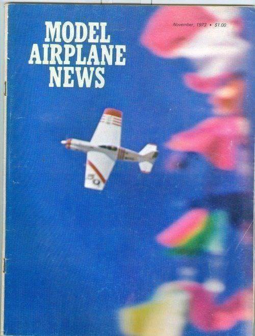 MODEL AIRPLANE NEWS Magazine November 1973 Miss Crescent City: R/C Trainer