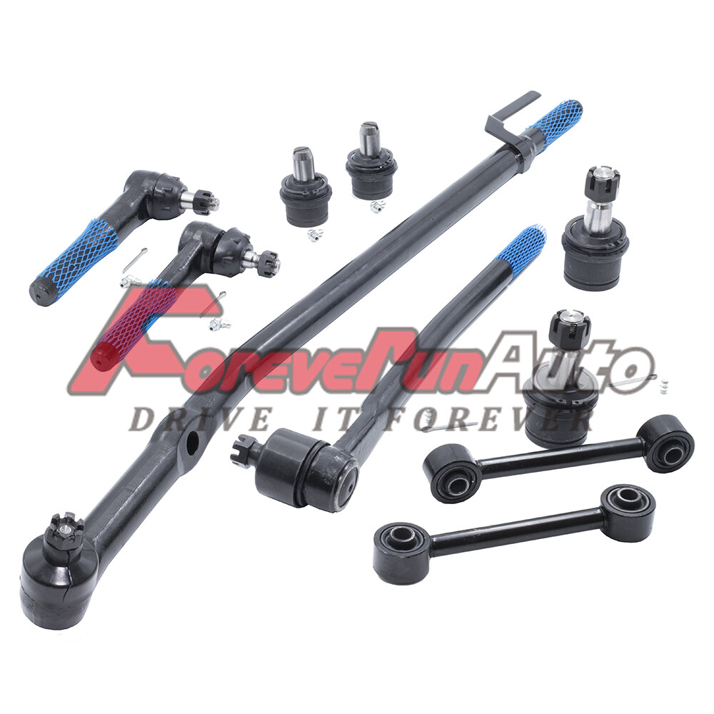 For 1999-2004 Ford F-250 F-350 SD Excursion 2WD Front Tie Rods Suspension Kit