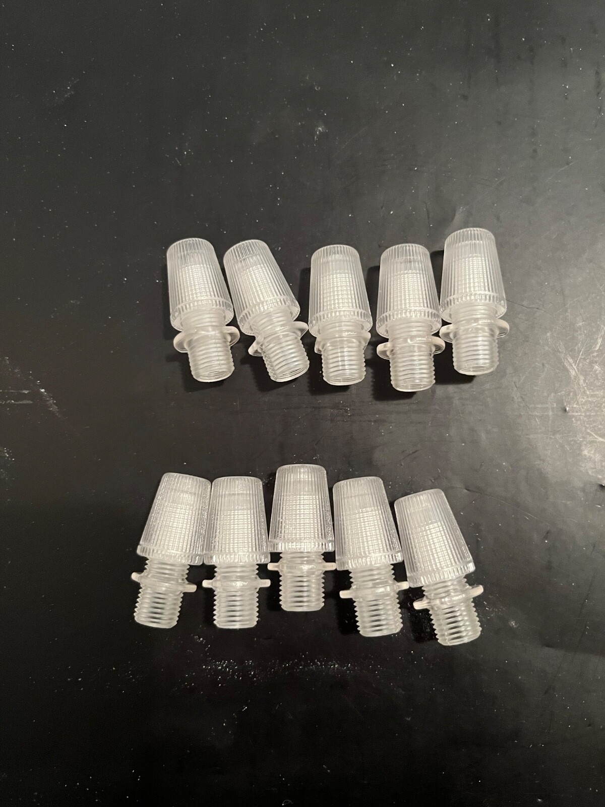 Lot of 10. Clear Cord Grip, 1/8 IPS