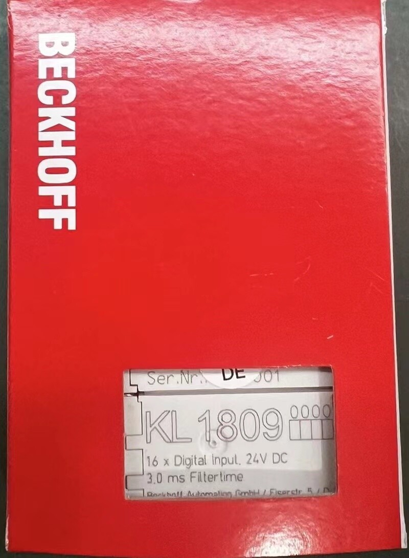 New For Beckhoff KL1809 PLC module KL1809 Factory Sealed In Box Fast Delivery