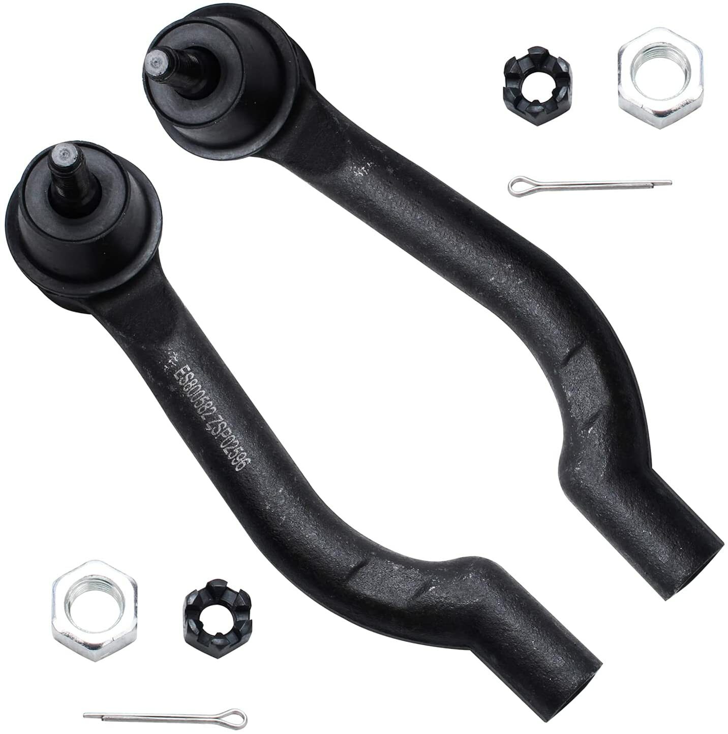 For 2008 - 2013 Nissan Rogue Front Lower Control Arms Tie Rods Suspension Kit
