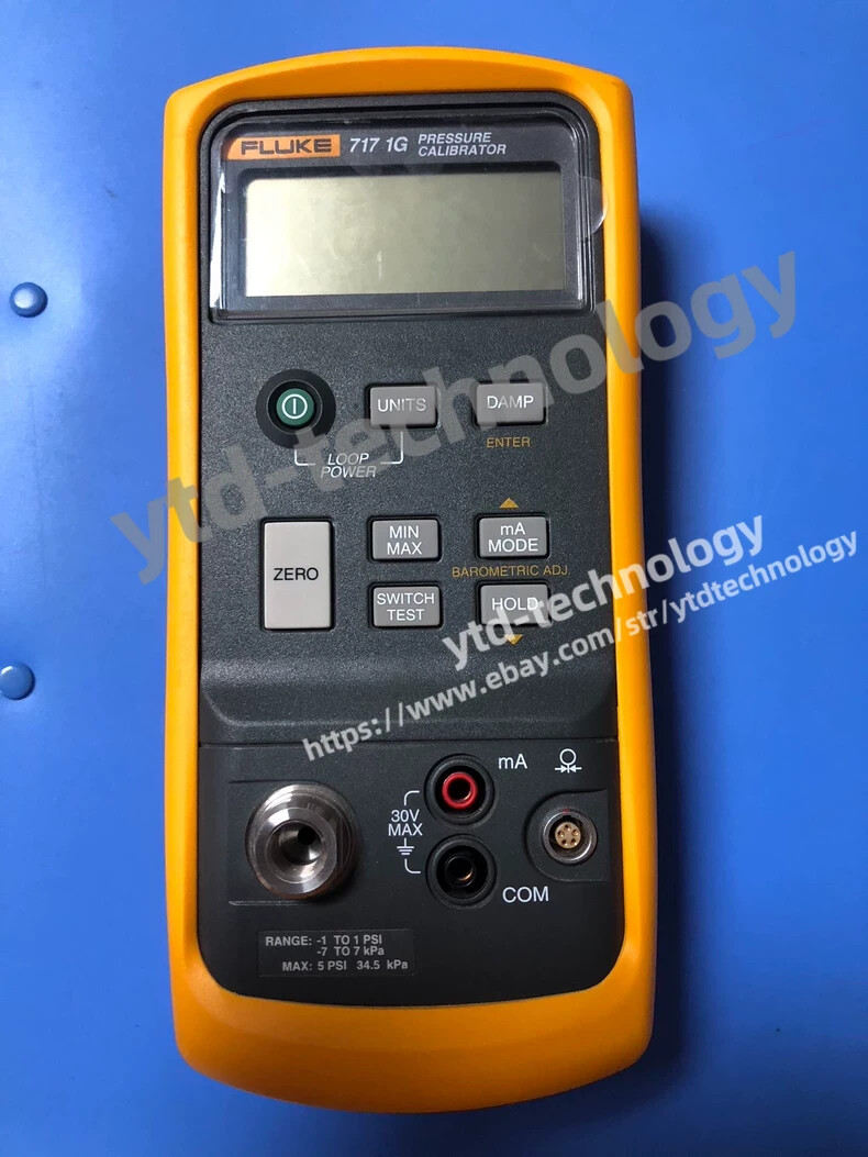 1 pcs Fluke 717 Pressure Calibrator, Range 1500G