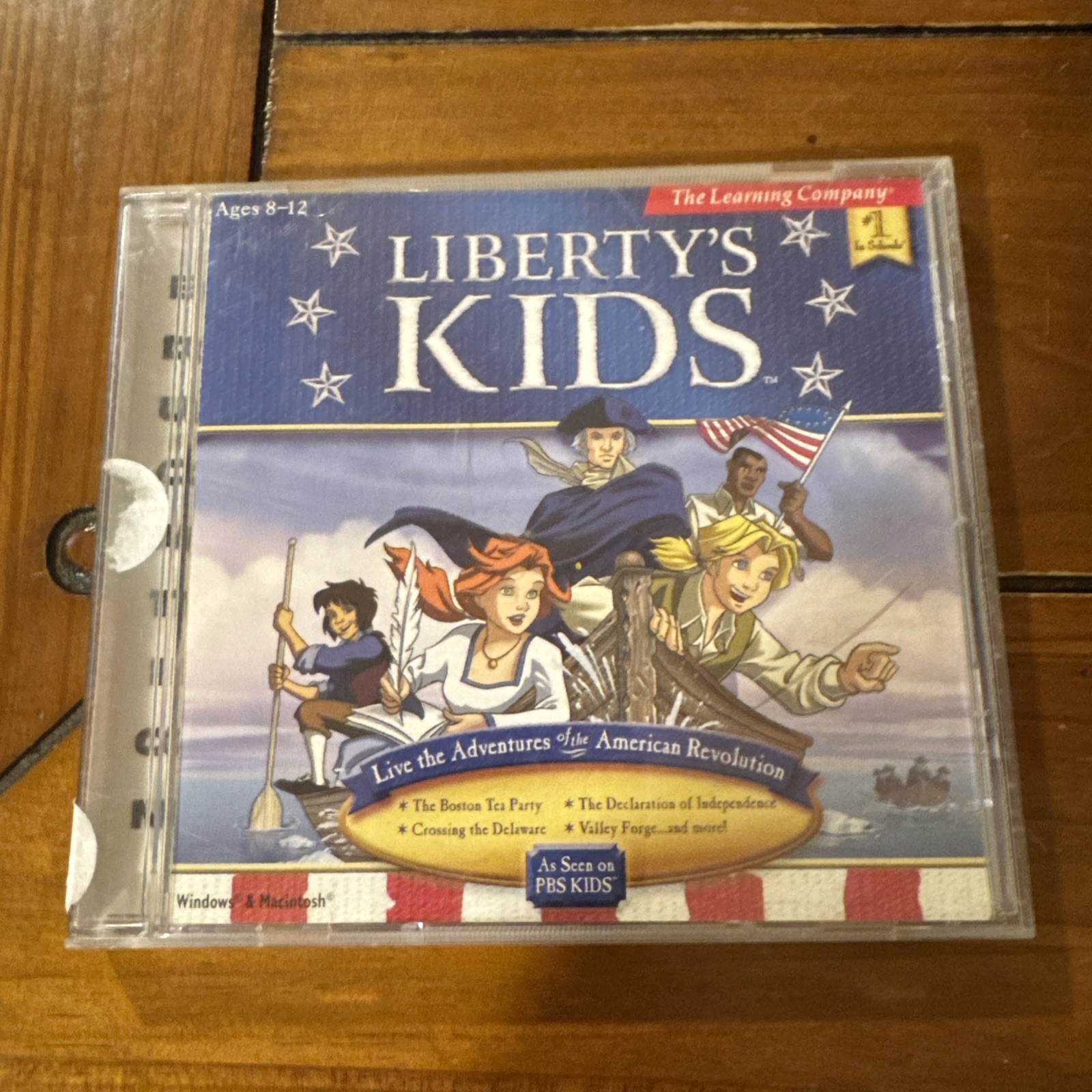 2002 PBS Kids Liberty’s Kids Educational CD Windows PC Game Pre-Owned