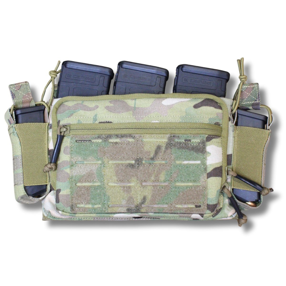 TS Slim Placard – 1000D Nylon MOLLE & Utility Panel - Camo