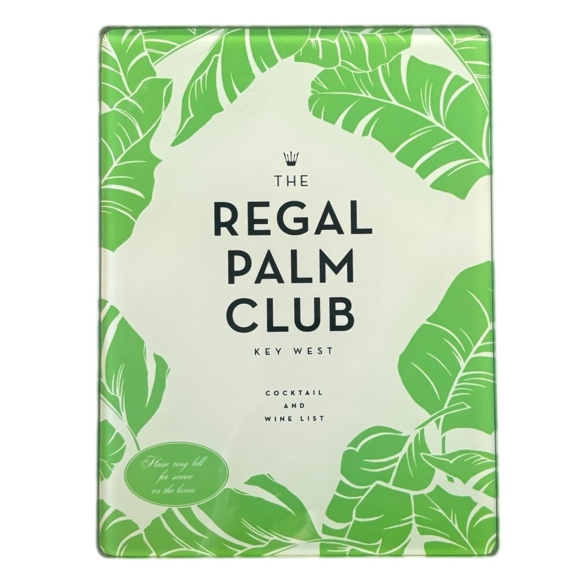 Kate Spade Lenox Putting on the Glitz Regal Palm Club Glass Cheese Board