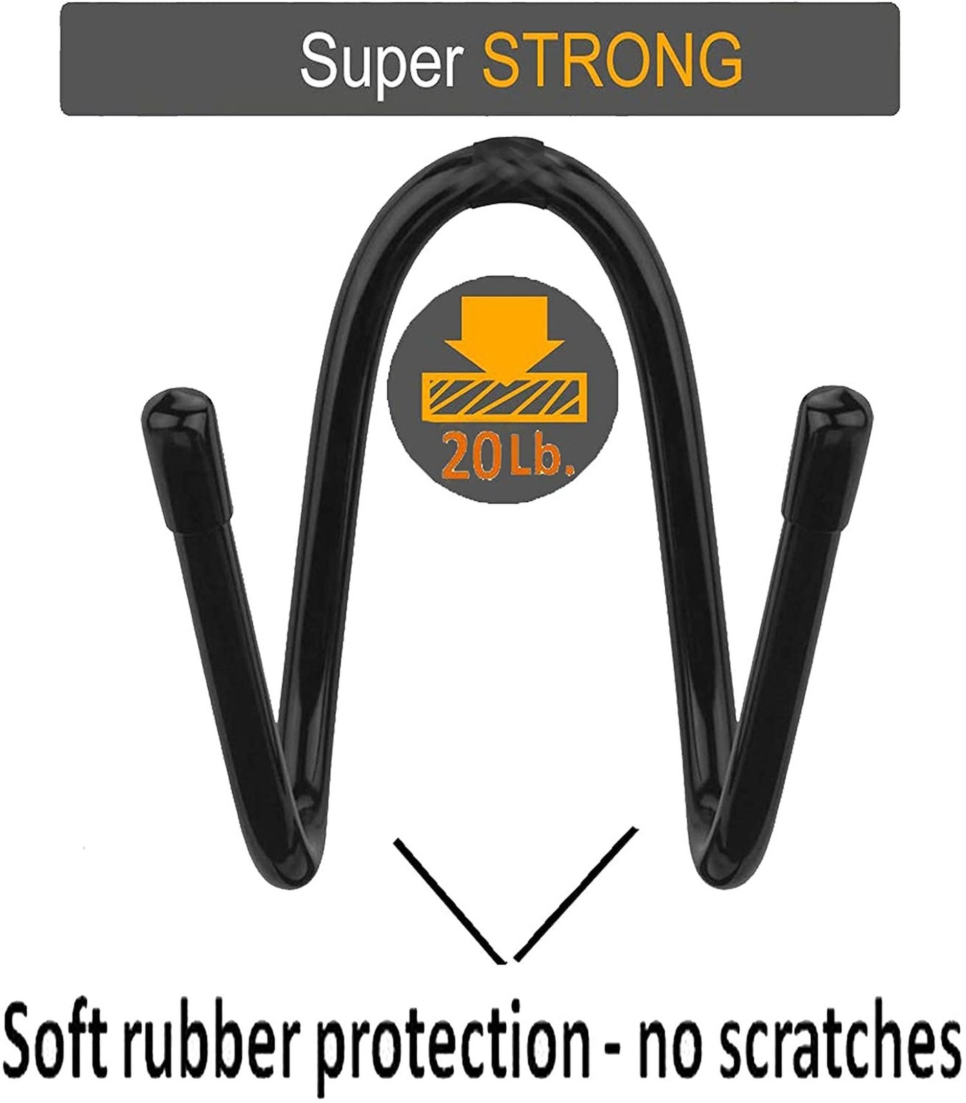 Flexible Adjustable Wall Hook Sword Hanger Display - Universal Holder for Swo...