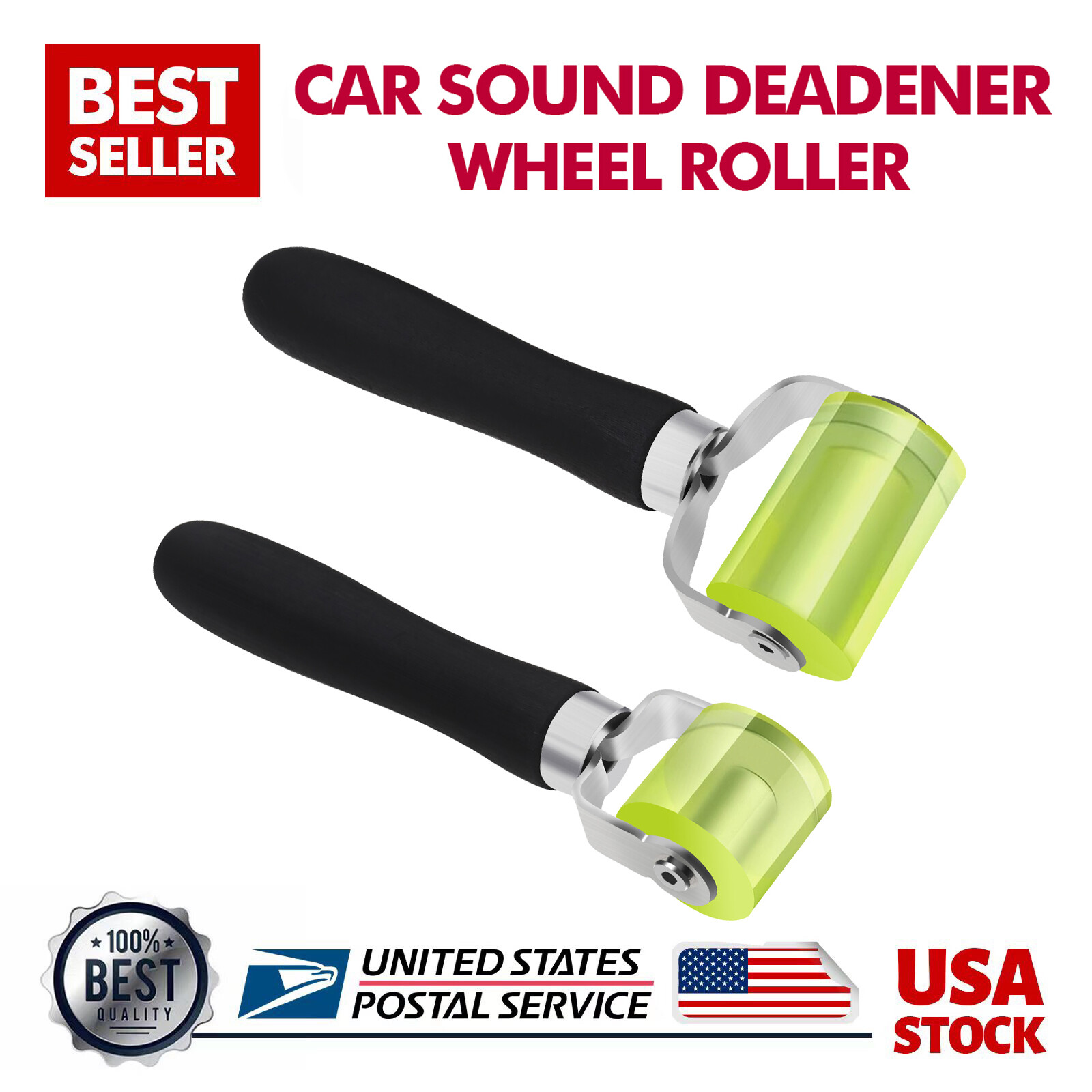Car Sound Deadener Installation Application Tool Rolling Wheel Sound Roller