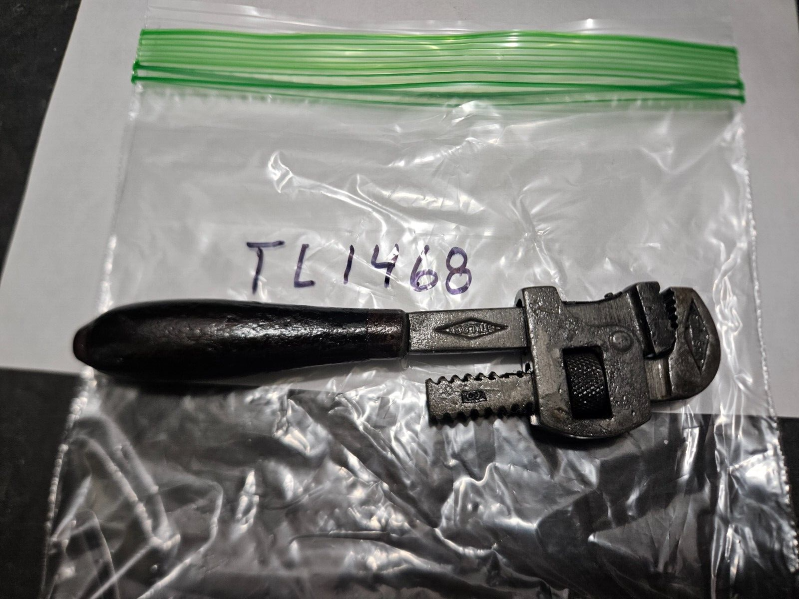 ANTIQUE WALWORTH STILLSON 6" MONKEY/PIPE WRENCH (TL1468)